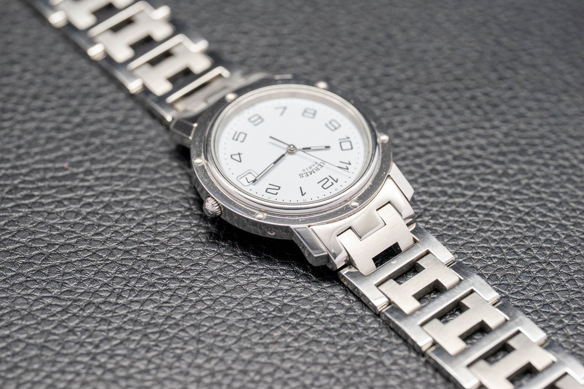 Hermès Clipper CL6.710 White Dial 2012