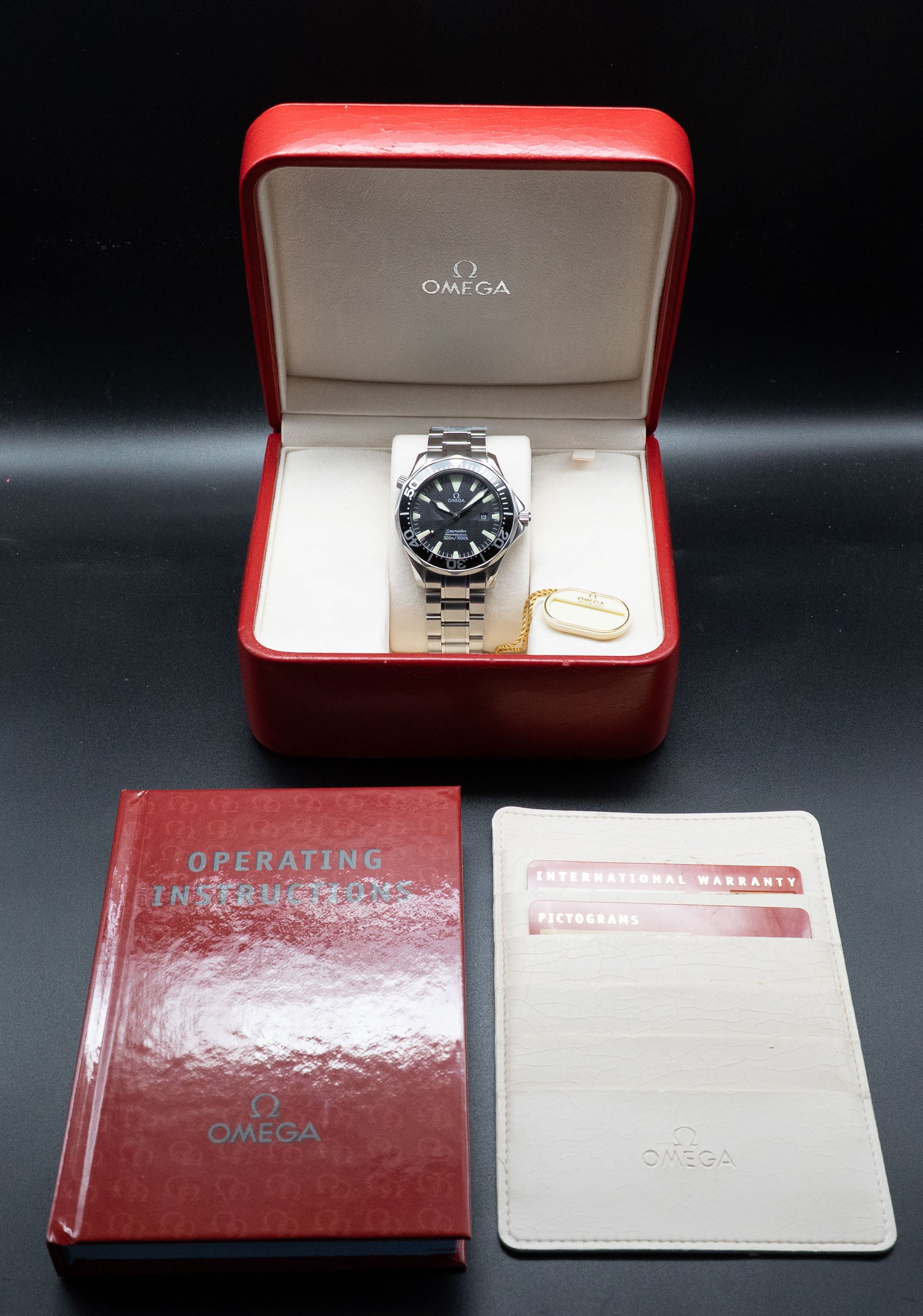 Omega Seamaster Diver 300 2264.50 FULLSET 1999 Box + PAPERS