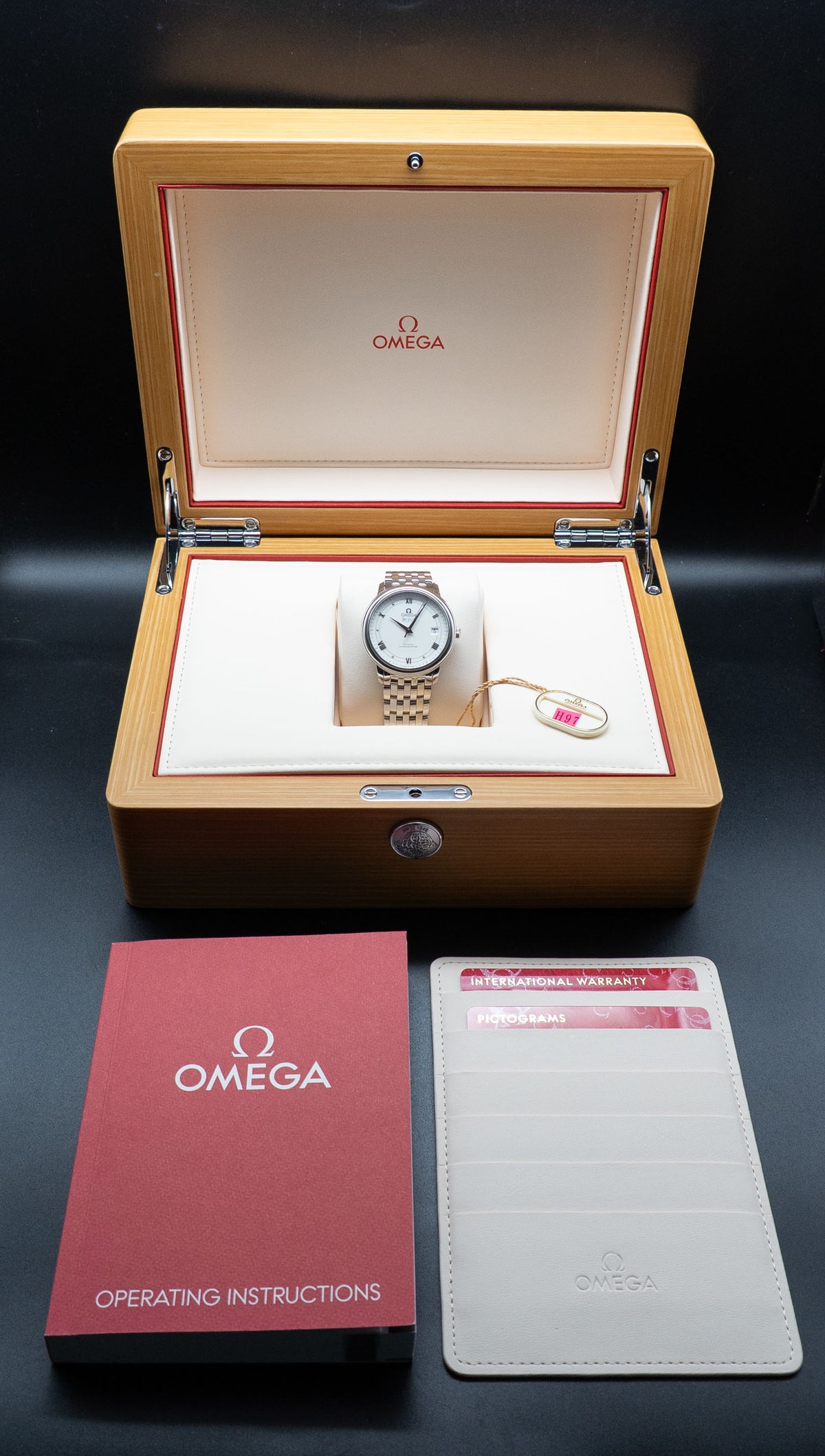Omega De Ville Prestige 424.10.37.20.04.001 Fullset 2026 Box+Papers