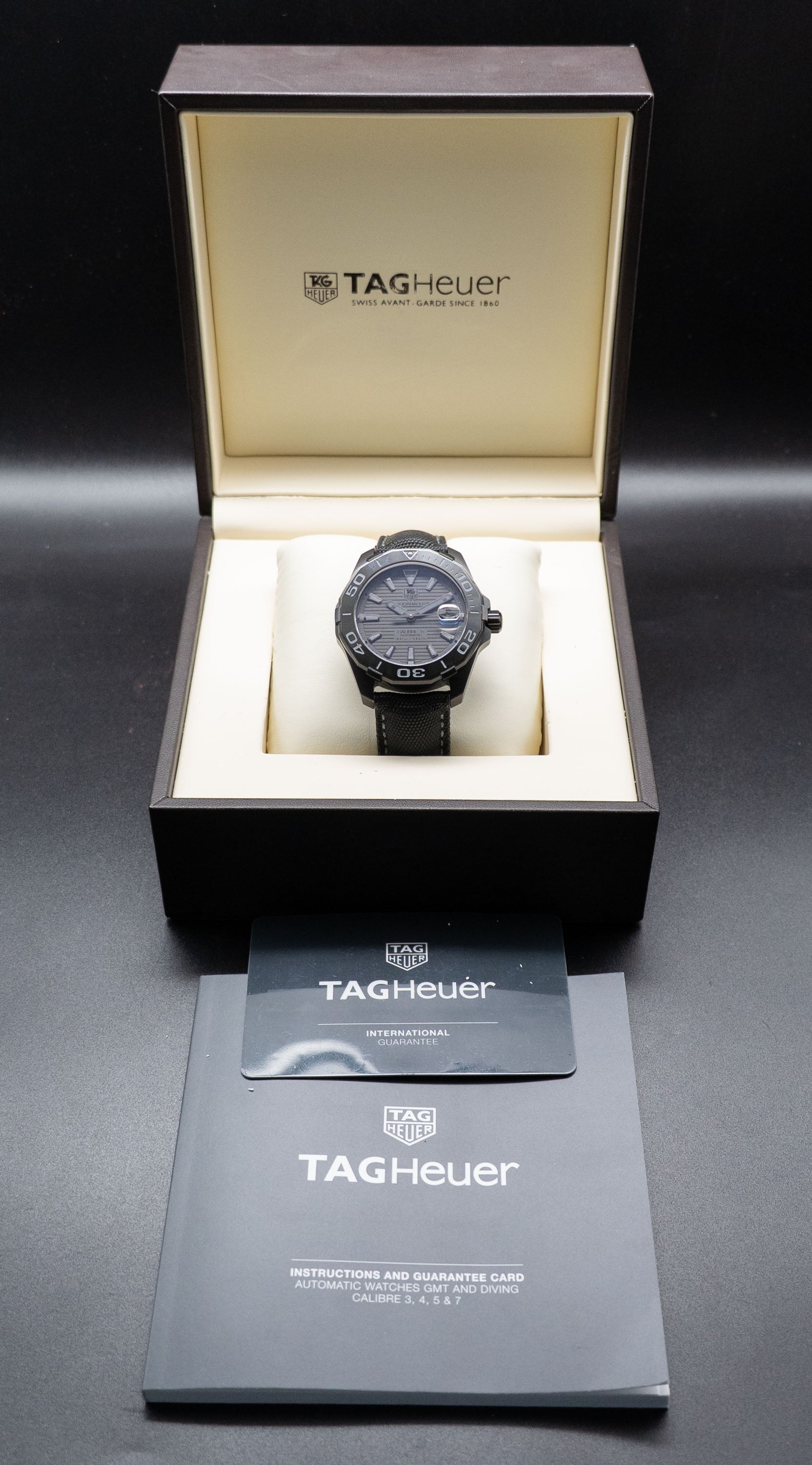 Tag Heuer Aquaracer 300 WAY218B Fullset 2017 Box+Papers