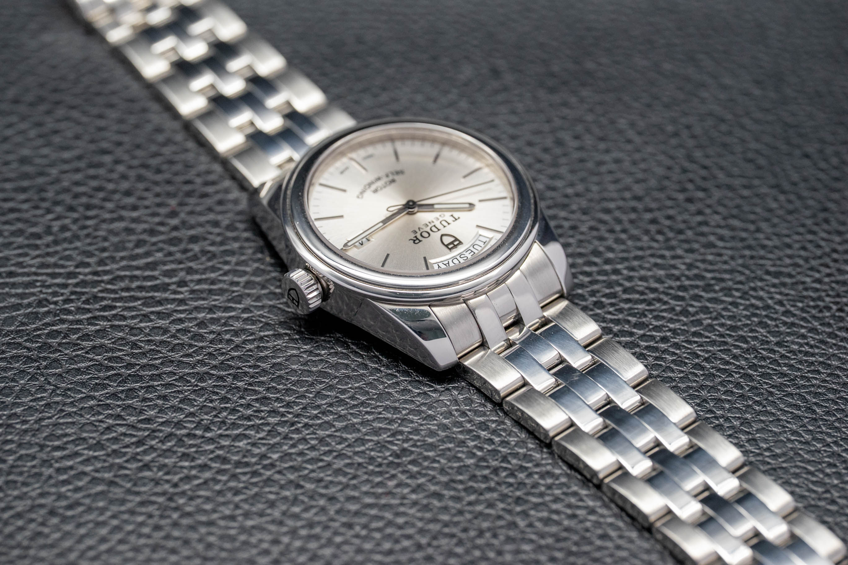 Tudor Glamour Day-Date 56000 Silver Dial 2017 Papers