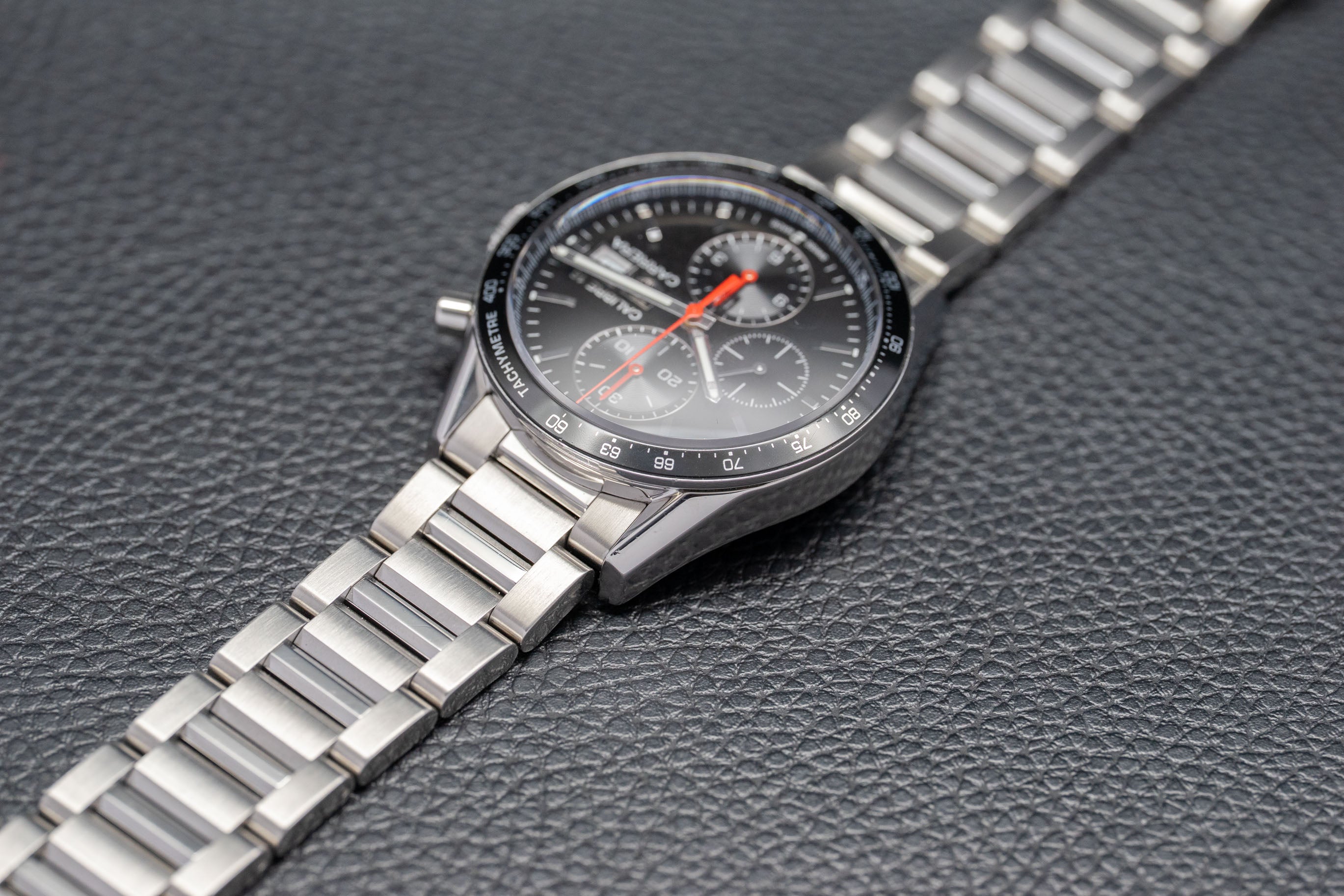 Tag Heuer Carrera Calibre 16 CV201A Black Dial 2013 Papers