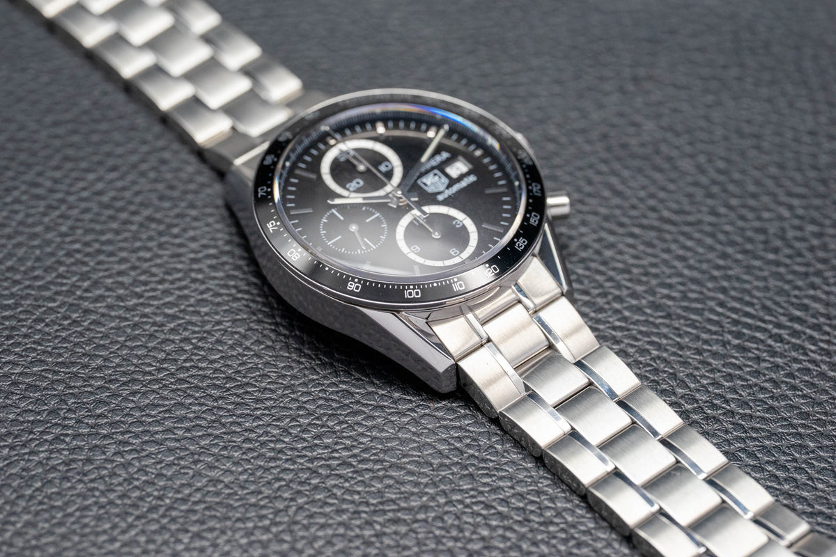 Tag Heuer Carrera Calibre 16 CV2010 Black Dial 2010