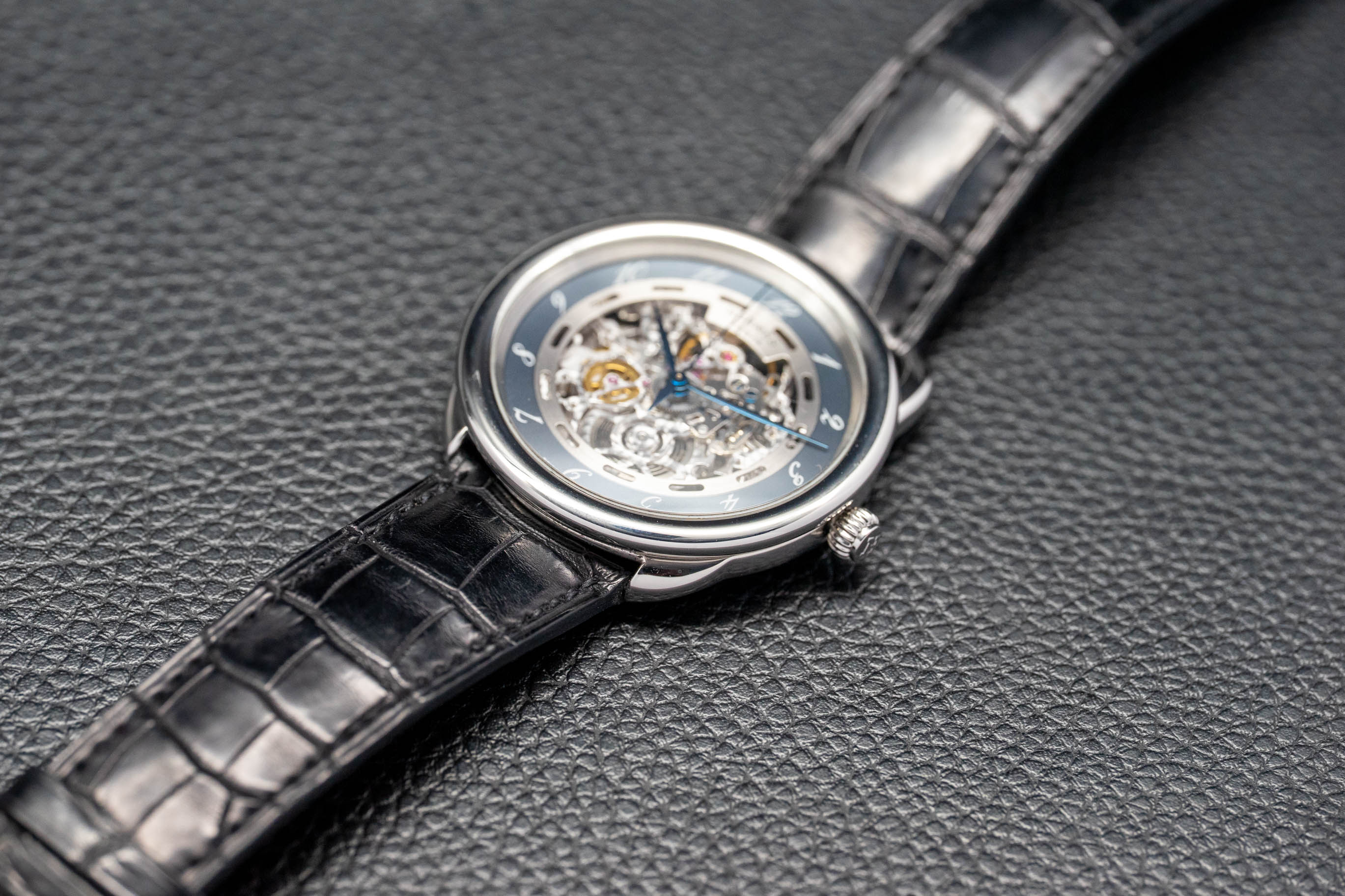 Hermès Arceau Squelette AR6.710 Skeleton Dial 2011 Papers