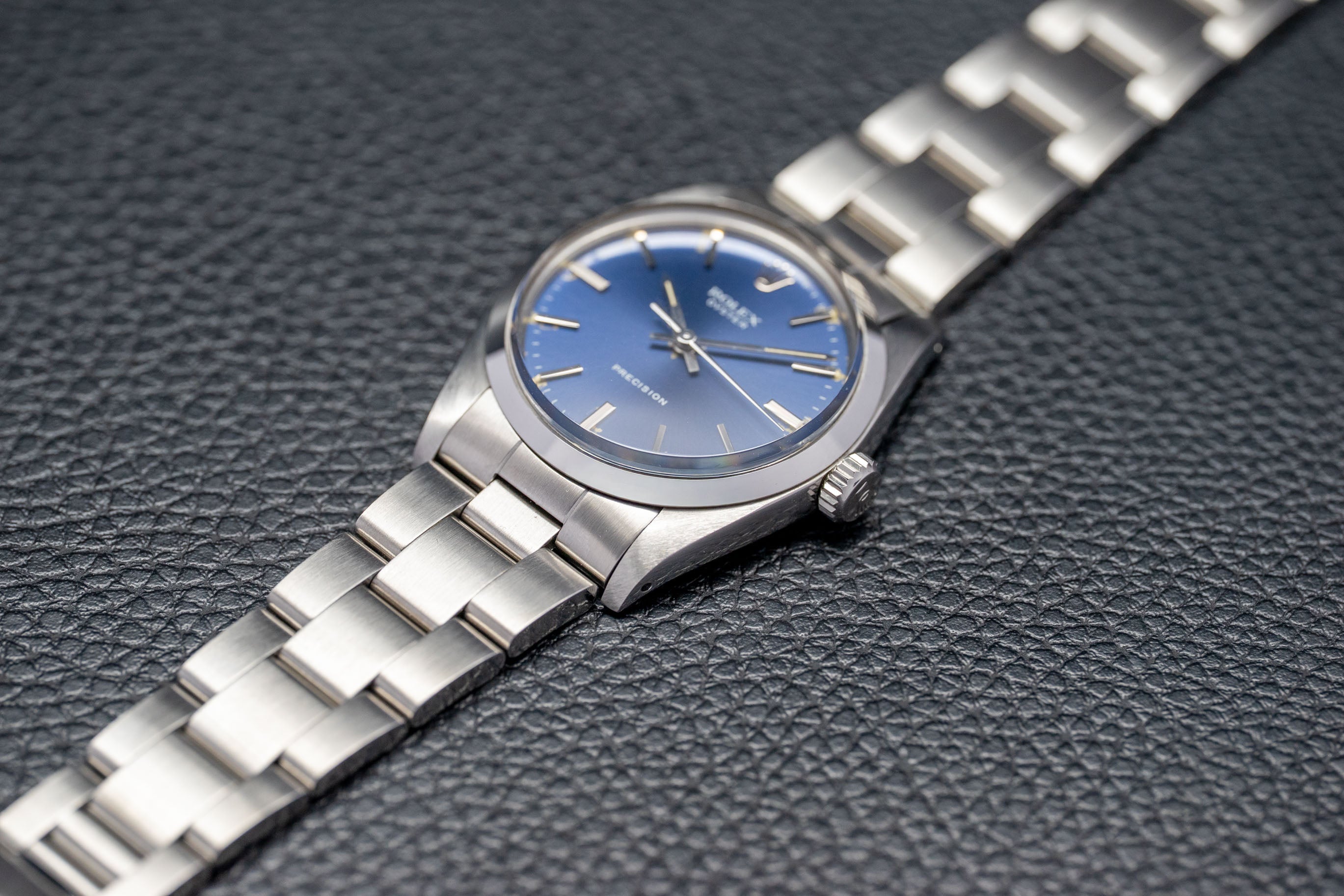 Rolex Oyster Precision 6426 Blue Dial 1985