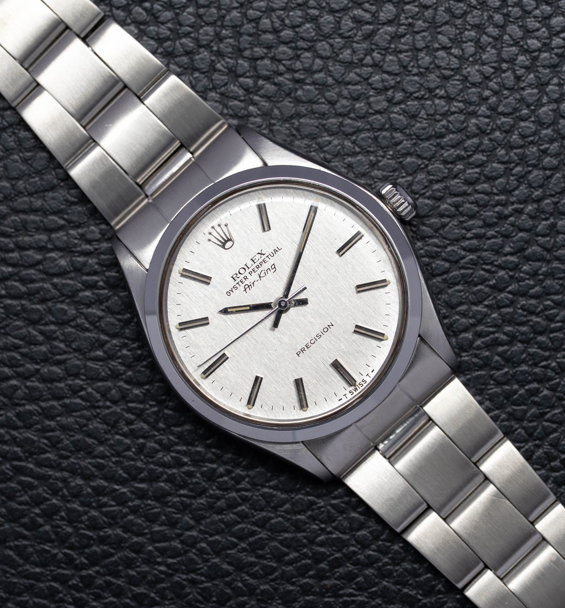 Rolex Air-King 5500 Silver Dial 1972