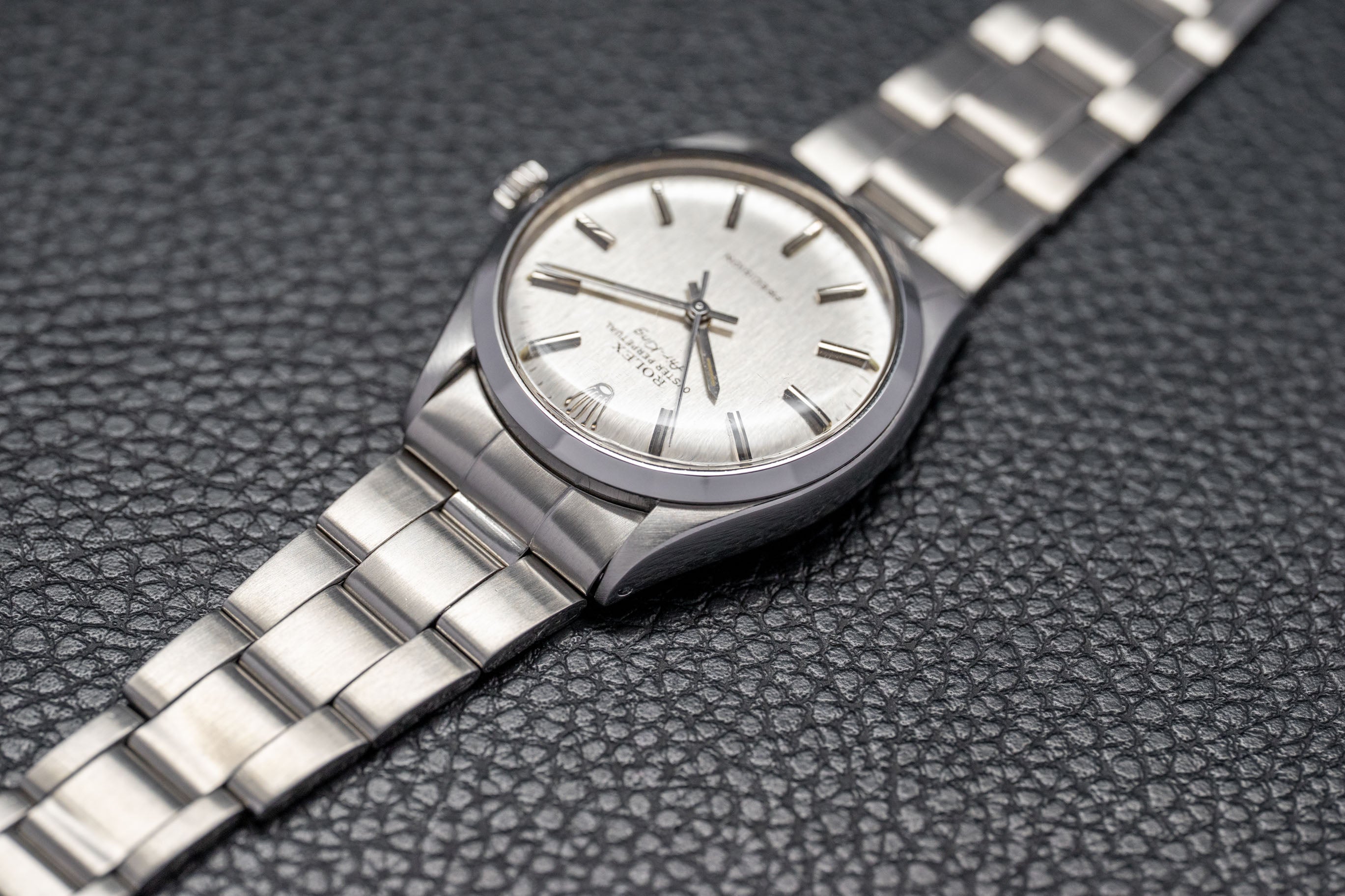 Rolex Air-King 5500 Silver Dial 1972