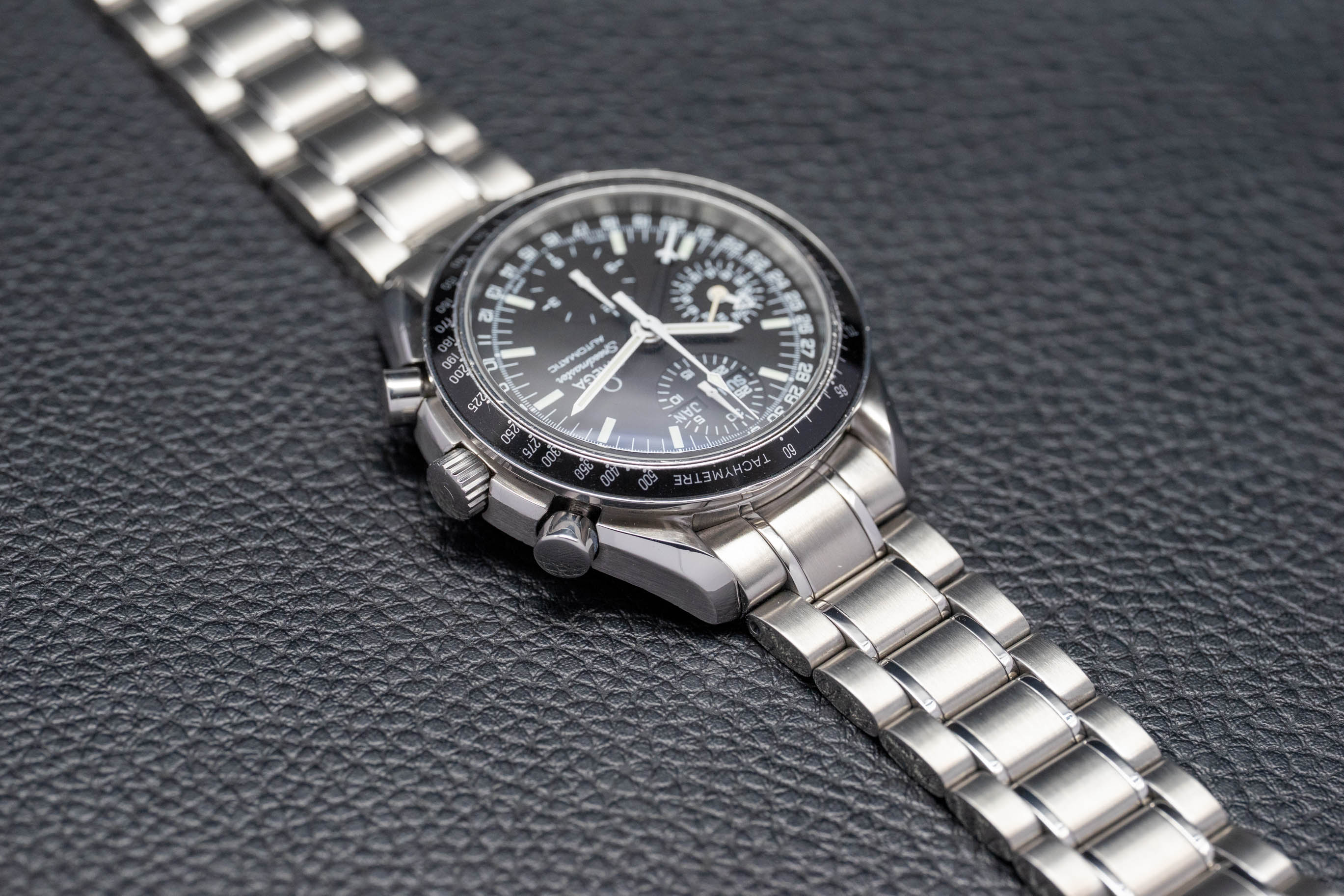 Omega Speedmaster Day Date 3520.50 Black Dial 1998