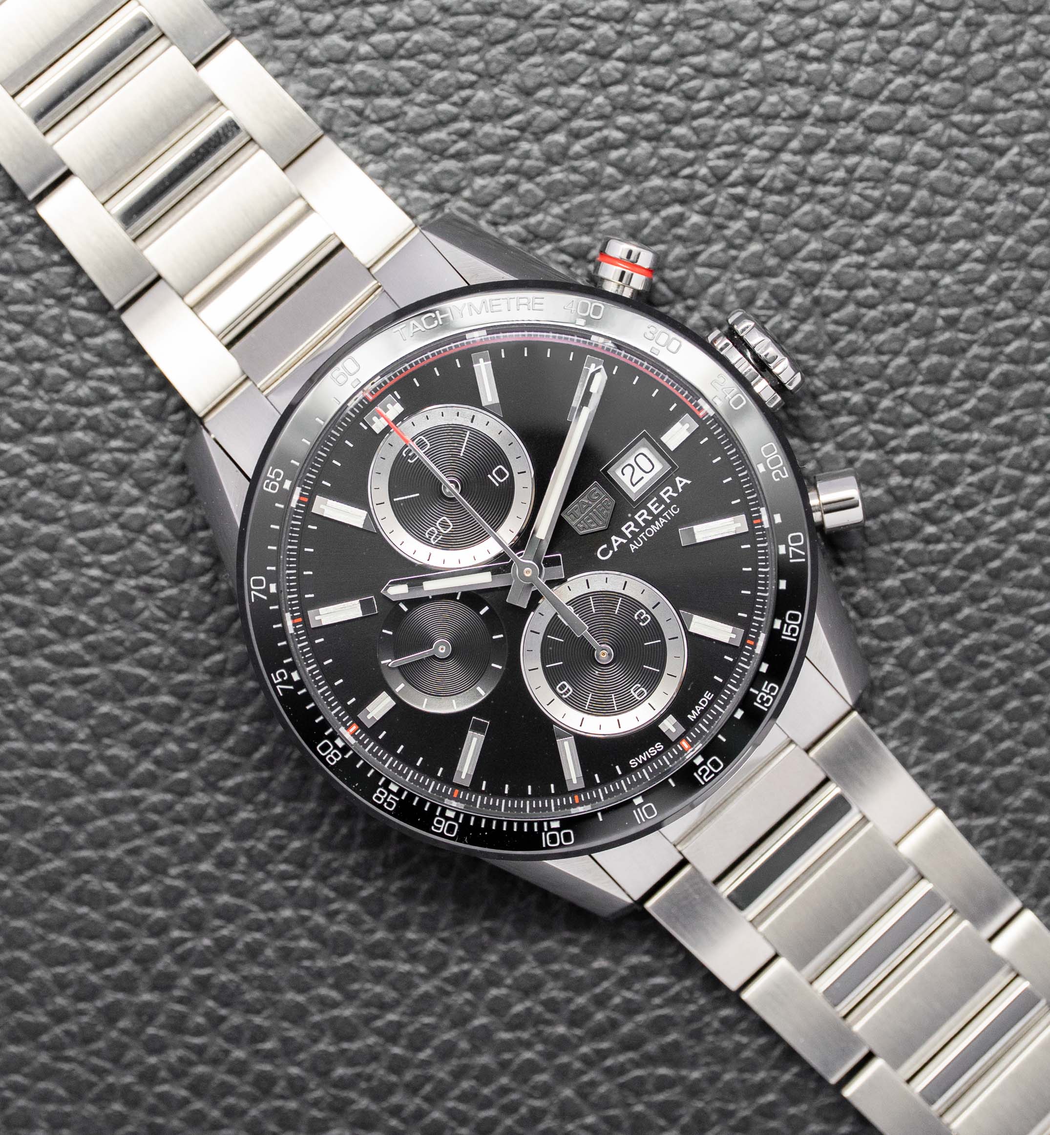 Tag Heuer Carrera Calibre 5 CBM2110.BA0651 Fullset 2020 Box+Papers