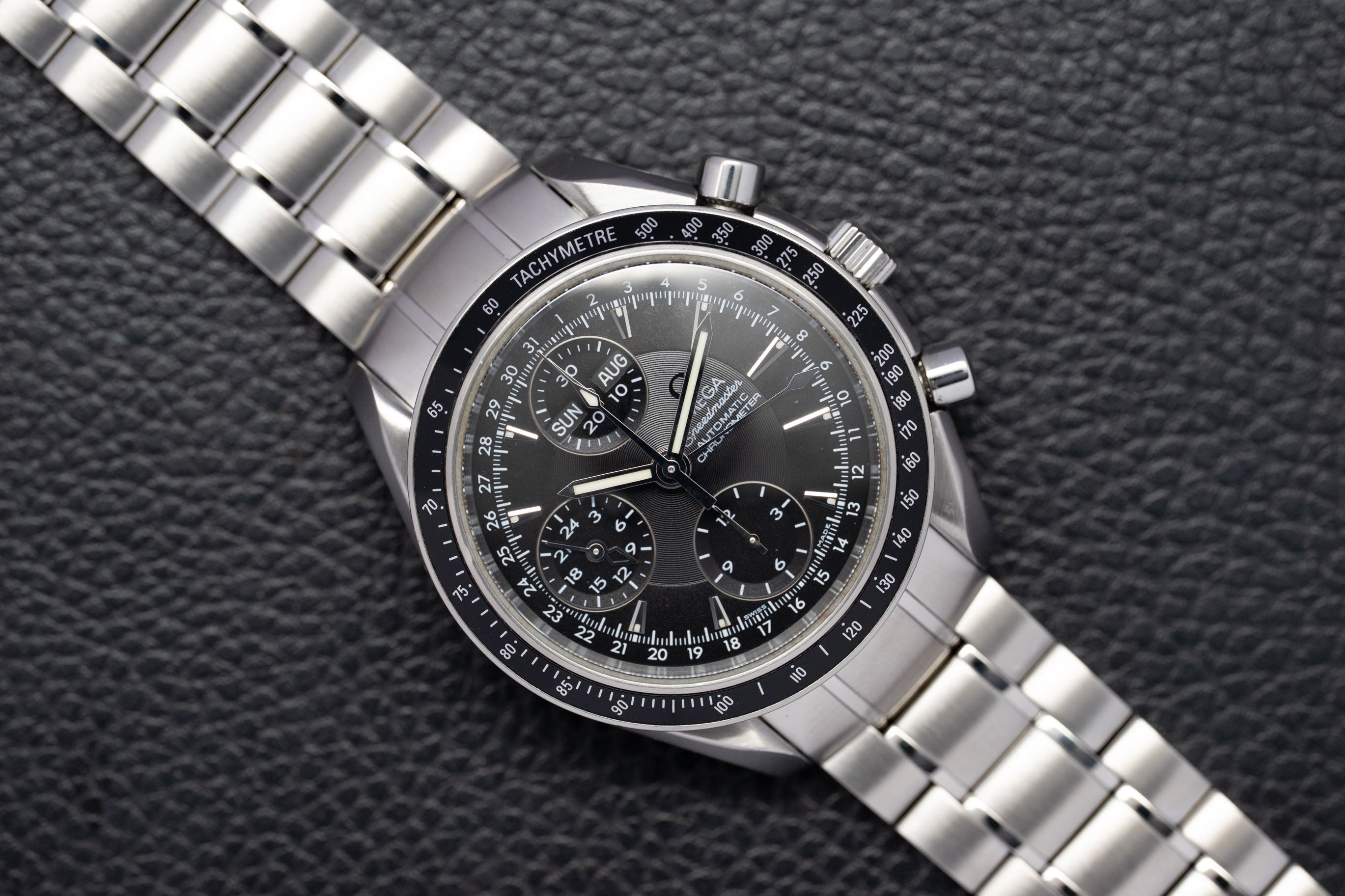 Omega Speedmaster Day Date 3220.50 Black Dial 2009