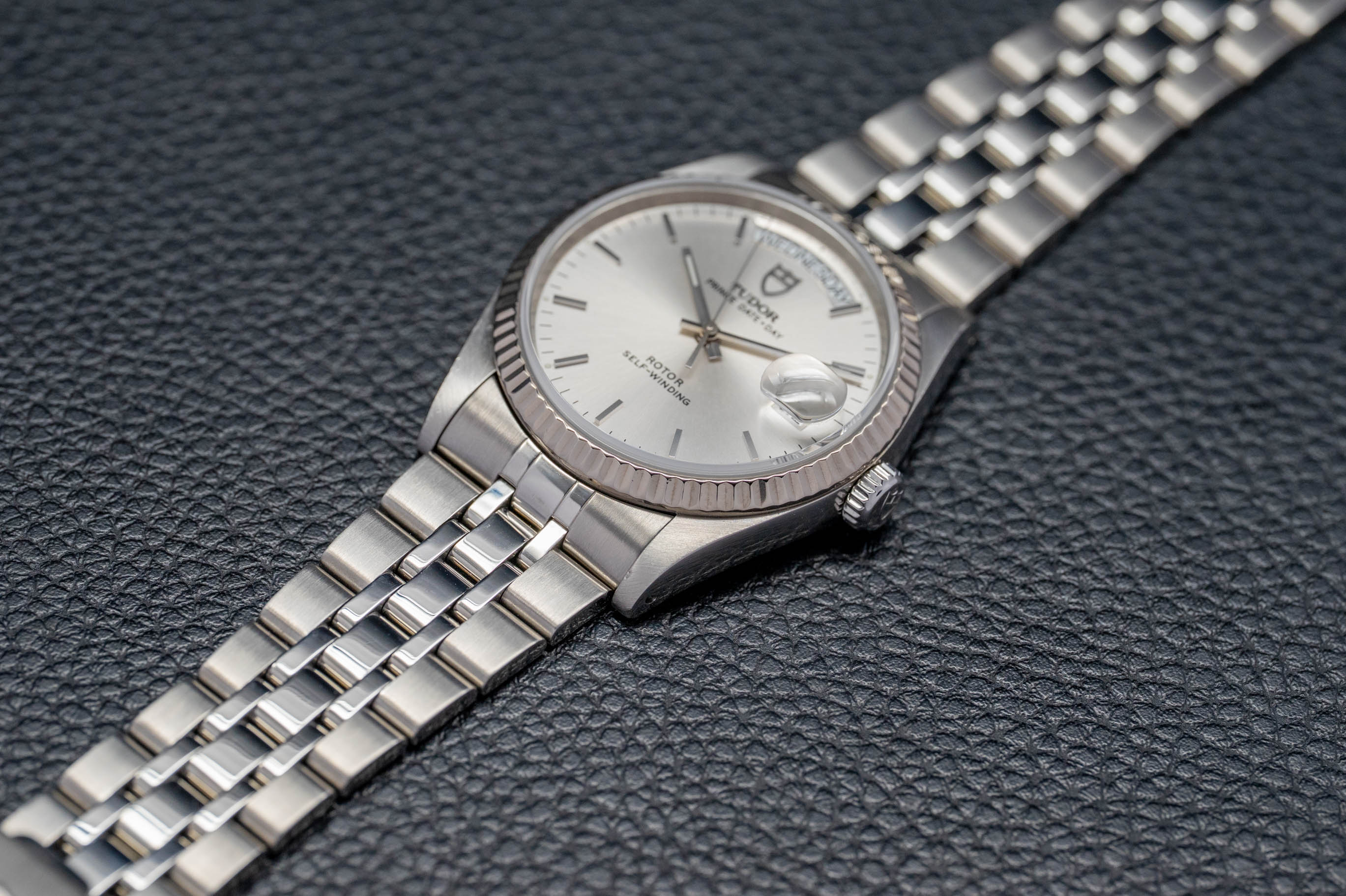 Tudor Date-Day 76214 Silver Dial 2009