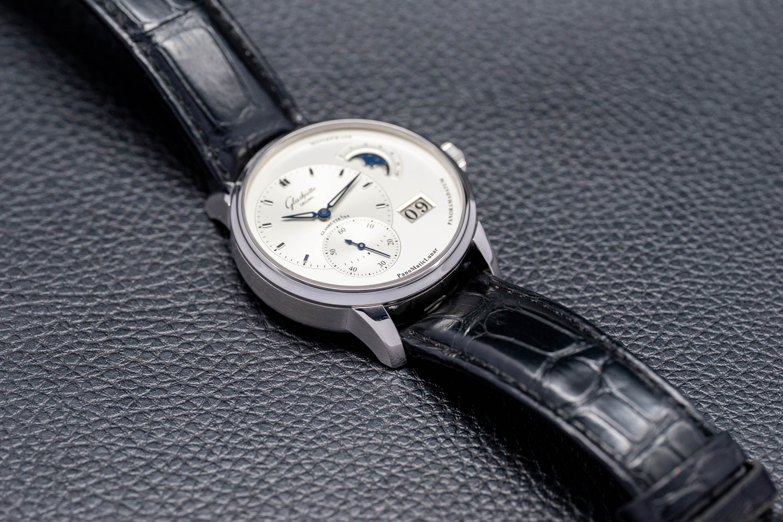 Glashütte Original PanoMaticLunar 1.90.02.42.32.50 Fullset 2015 Box+Papers