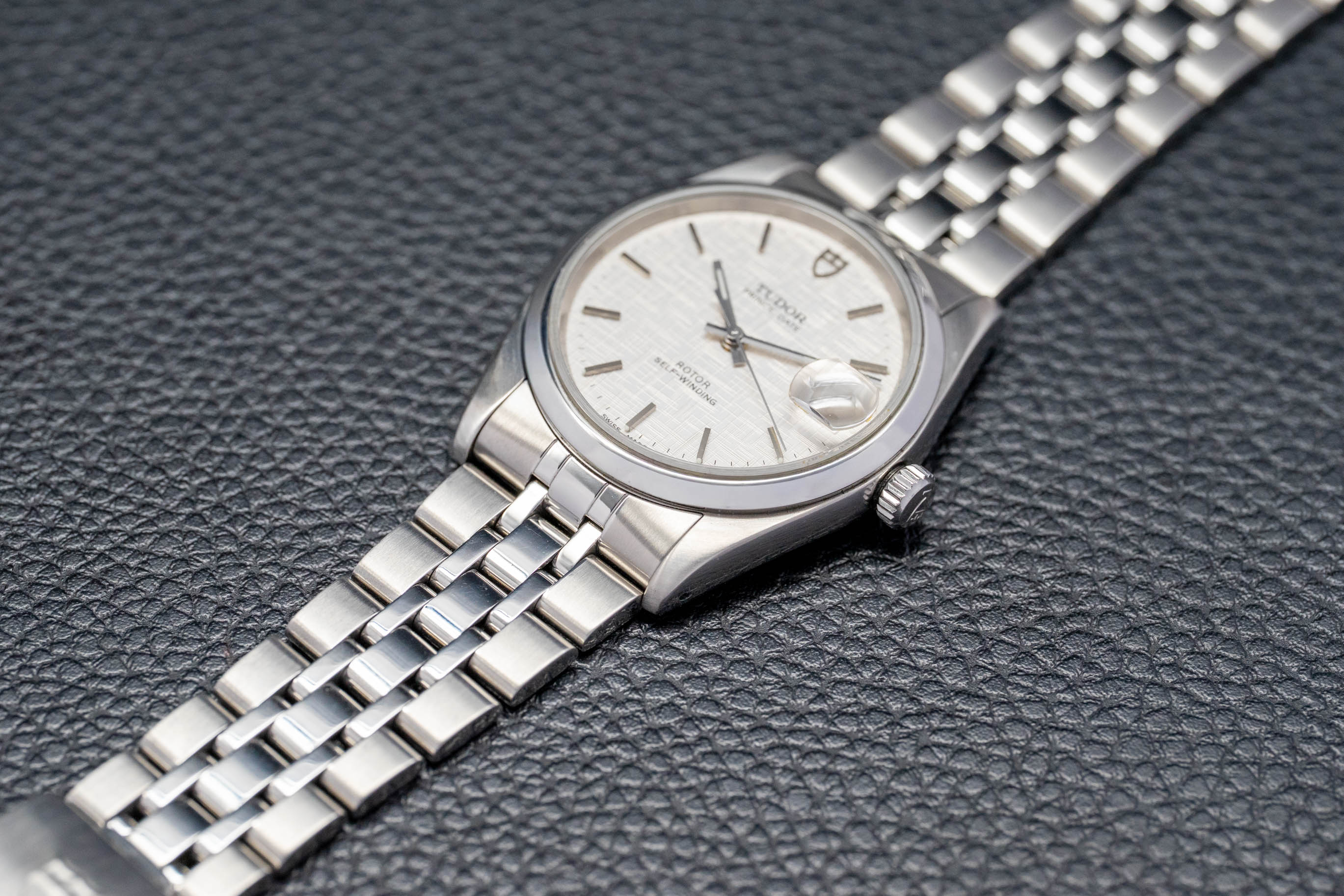 Tudor Prince Oysterdate 74000 Silver Dial 1998
