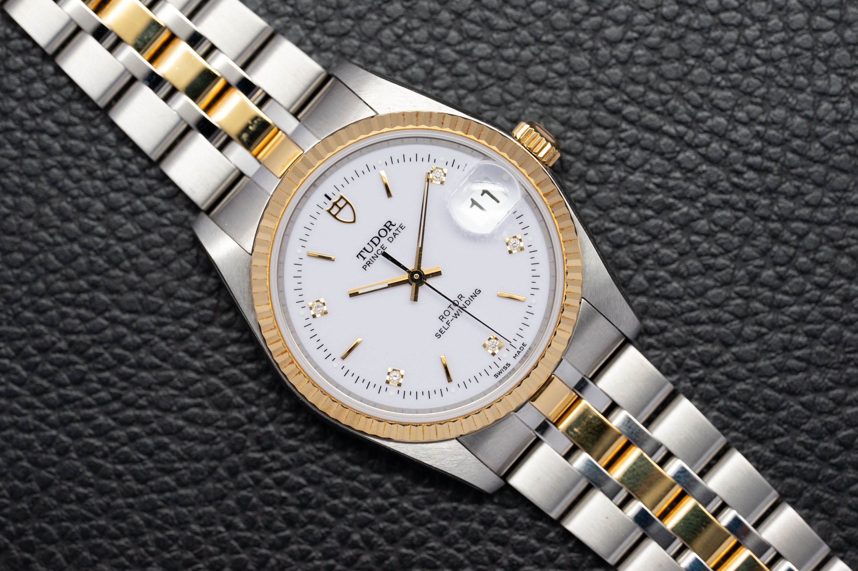Tudor Prince Date 74033 White Dial 2008