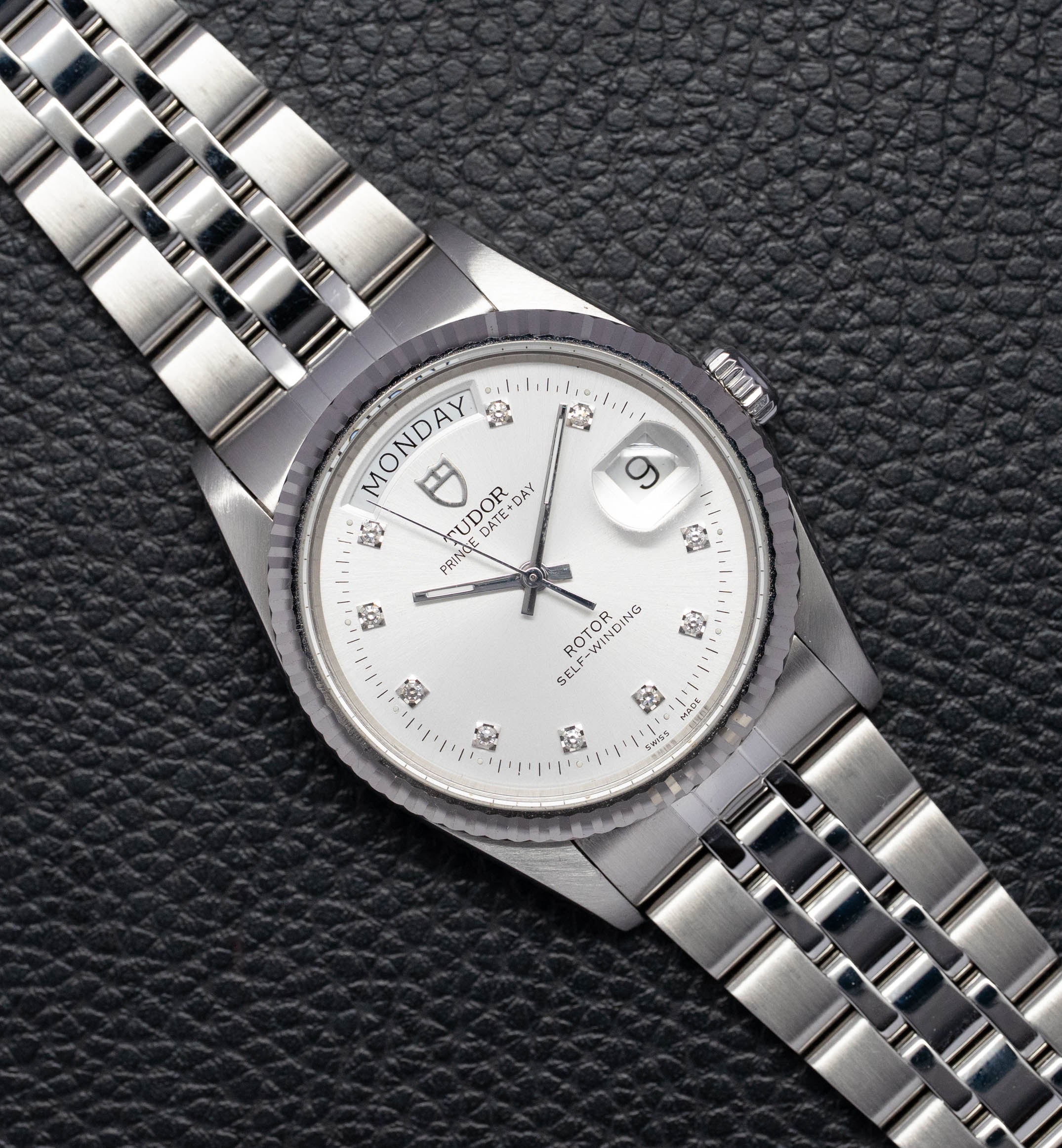Tudor Date-Day 76214 Silver Dial 2007