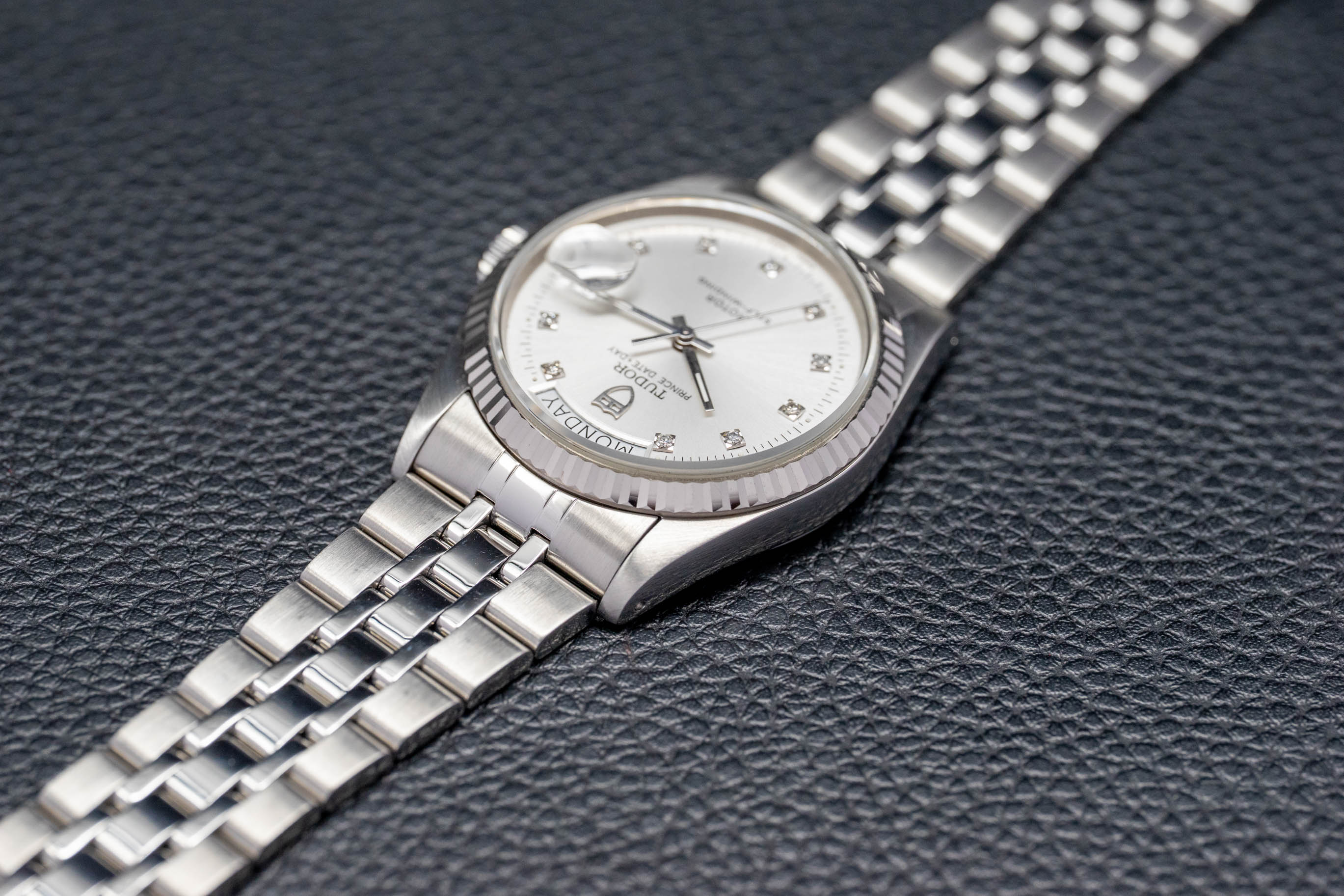 Tudor Date-Day 76214 Silver Dial 2007