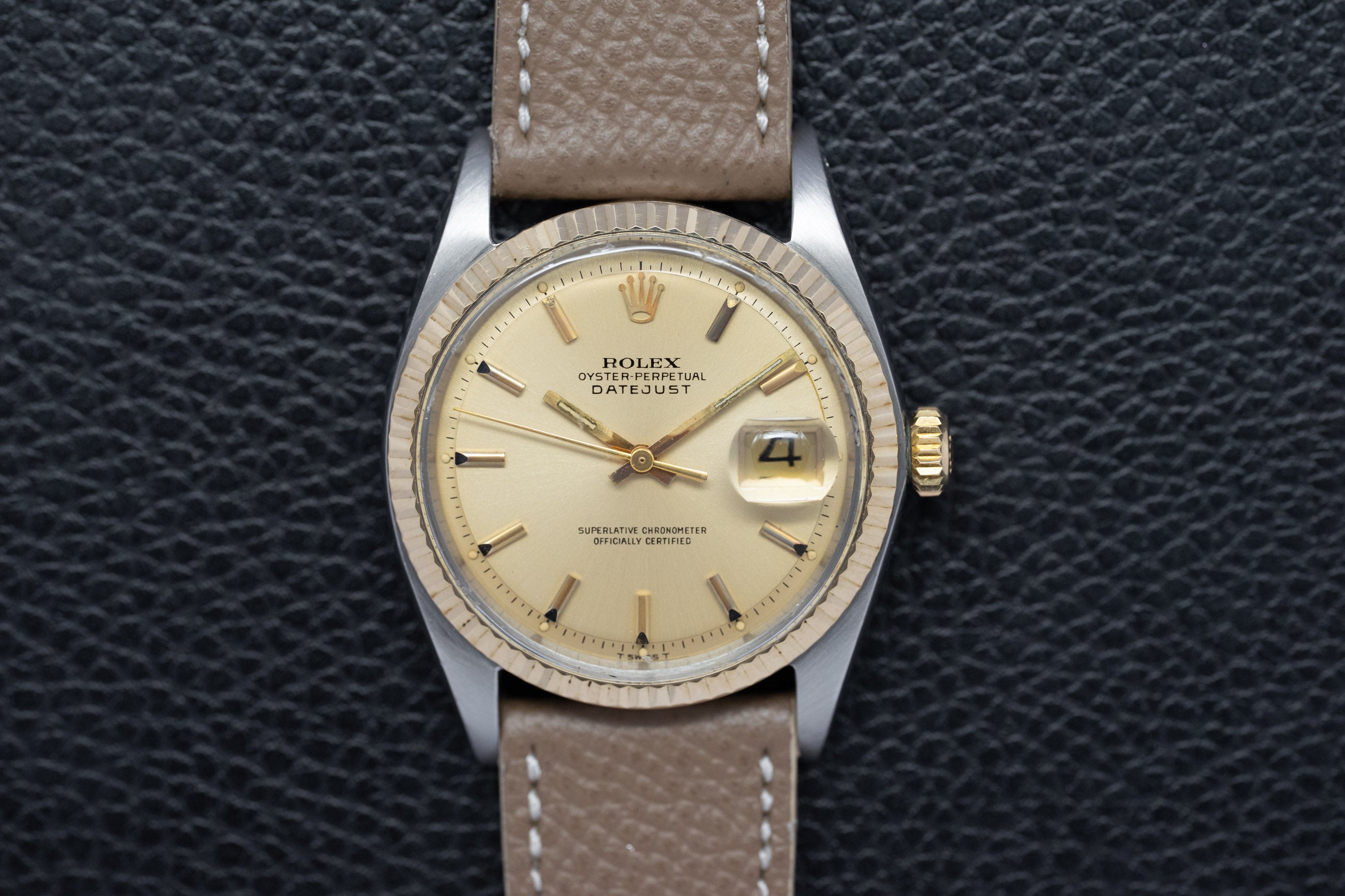 Rolex Datejust 1601 Champagne Dial 1968