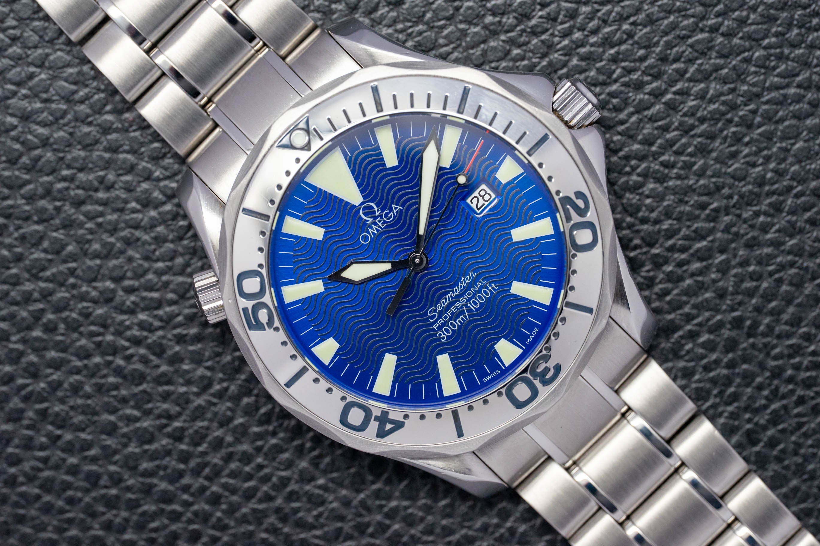 Omega Seamaster Diver 2265.80 Blue Dial 1998