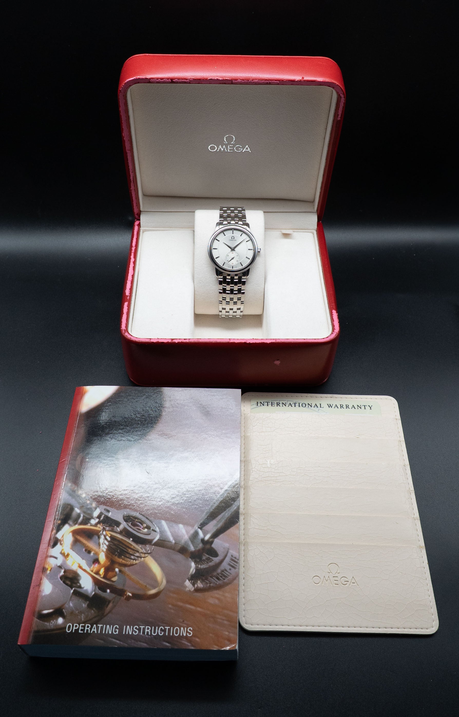 Omega De Ville 4520.31 Fullset 1997 Box+Papers