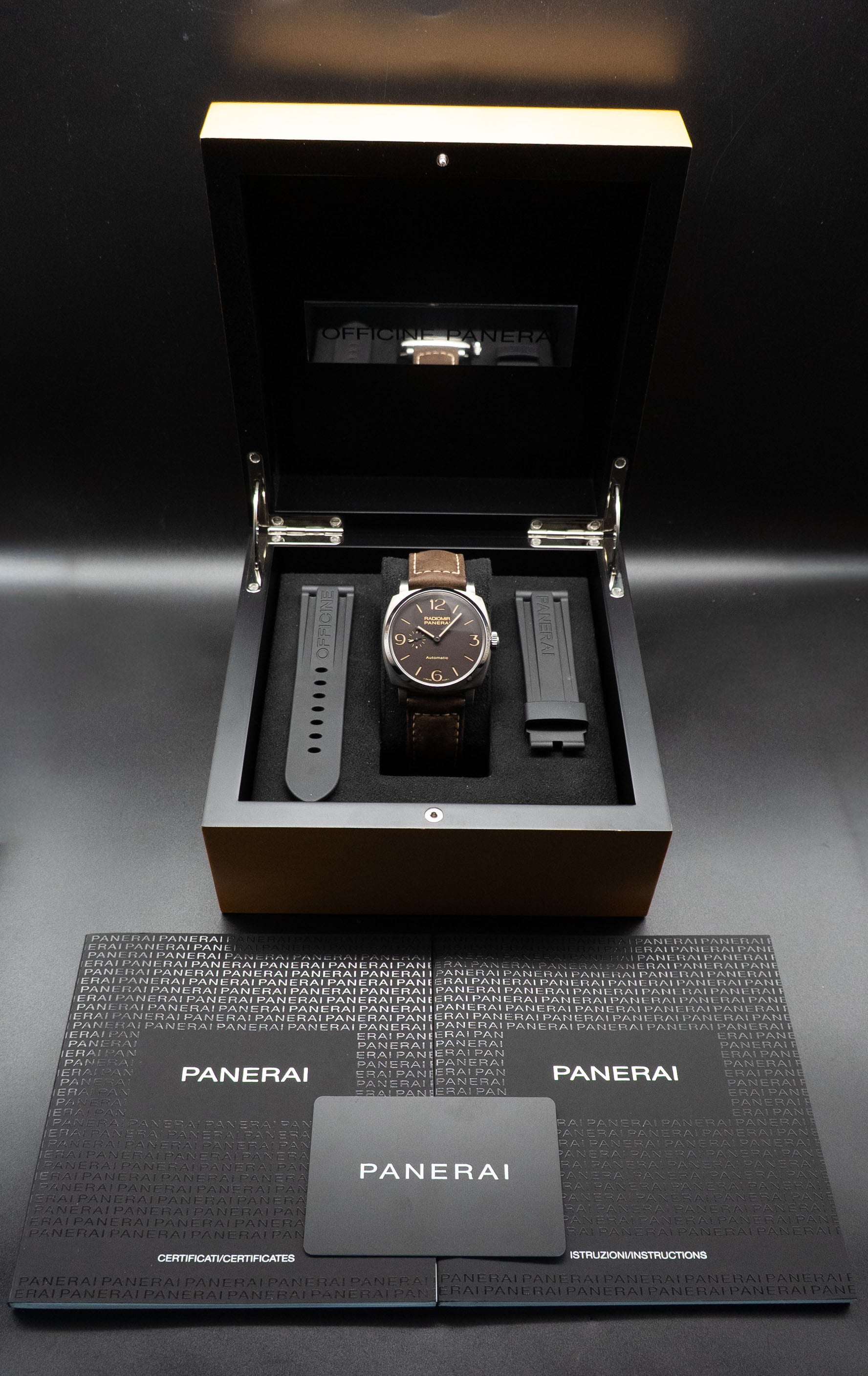 Panerai Radiomir 1940 3 Days Automatic Titanium PAM00619 Fullset 2020 Box+Papers