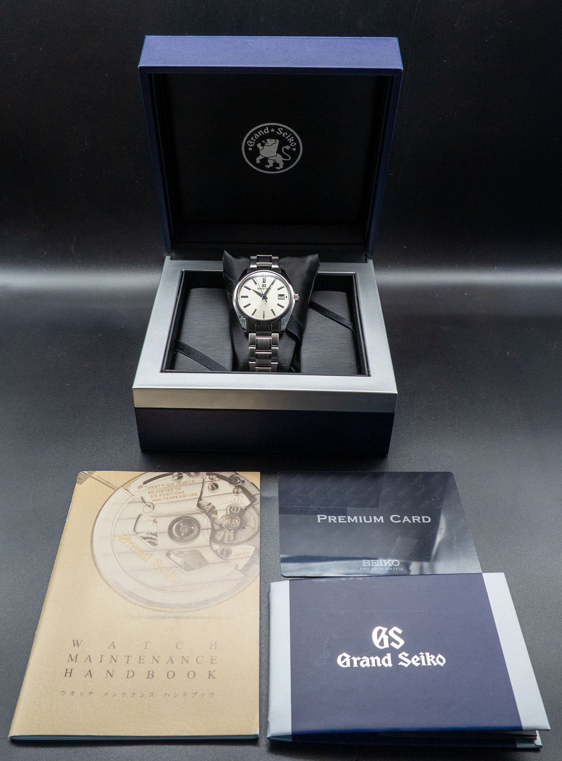 Grand Seiko 9F Quartz SBGV205/9F82-0AA0 Fullset 2017 Box+Papers