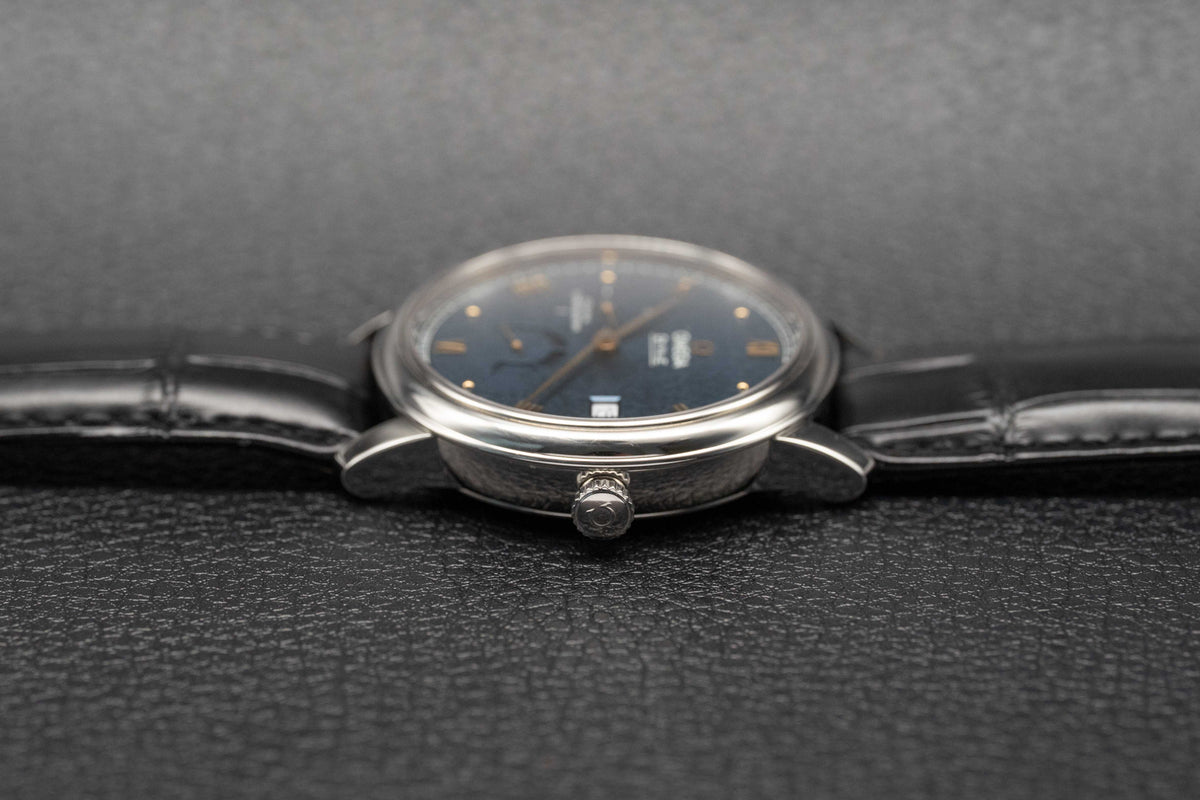Omega De Ville Prestige 424.13.40.21.03.003 Blue Dial 2025 Papers