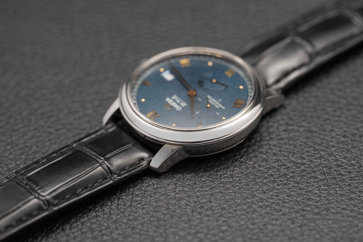 Omega De Ville Prestige 424.13.40.21.03.003 Blue Dial 2025 Papers