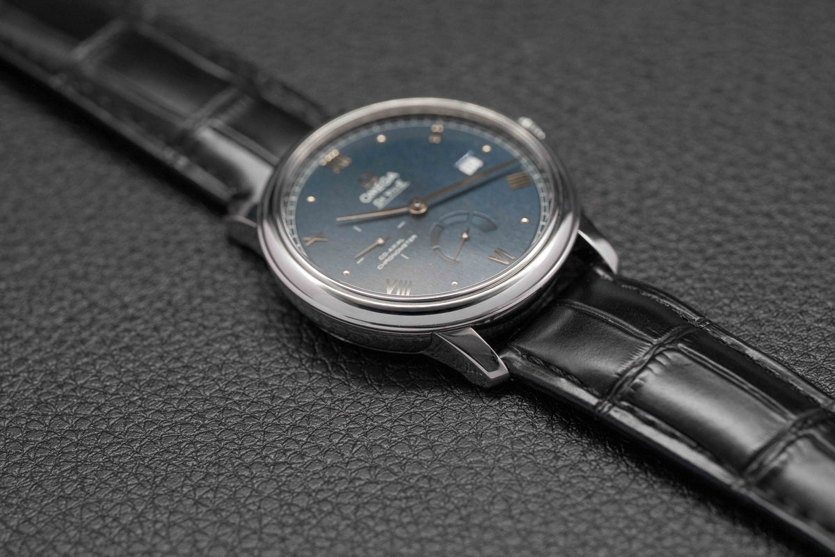 Omega De Ville Prestige 424.13.40.21.03.003 Blue Dial 2025 Papers