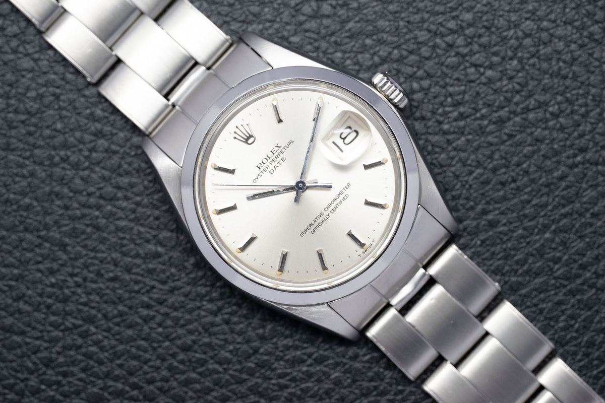 Rolex Date 1500 Silver Dial 1969