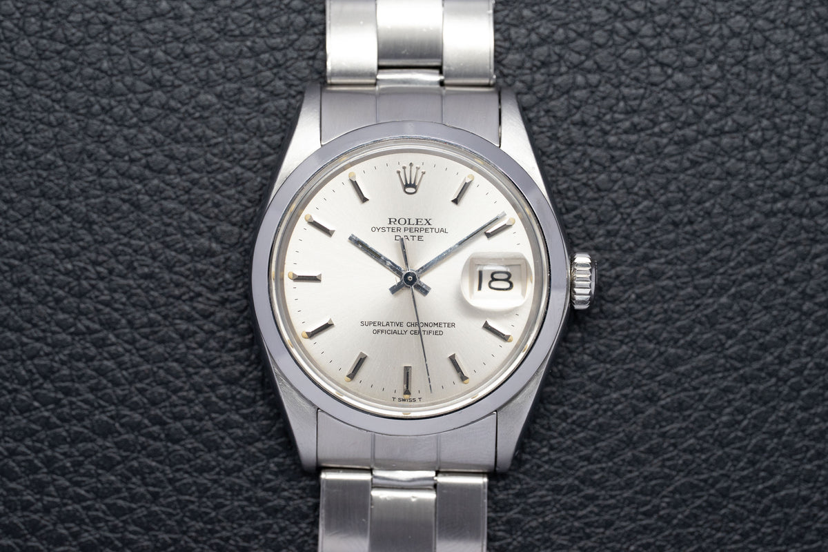 Rolex Date 1500 Silver Dial 1969