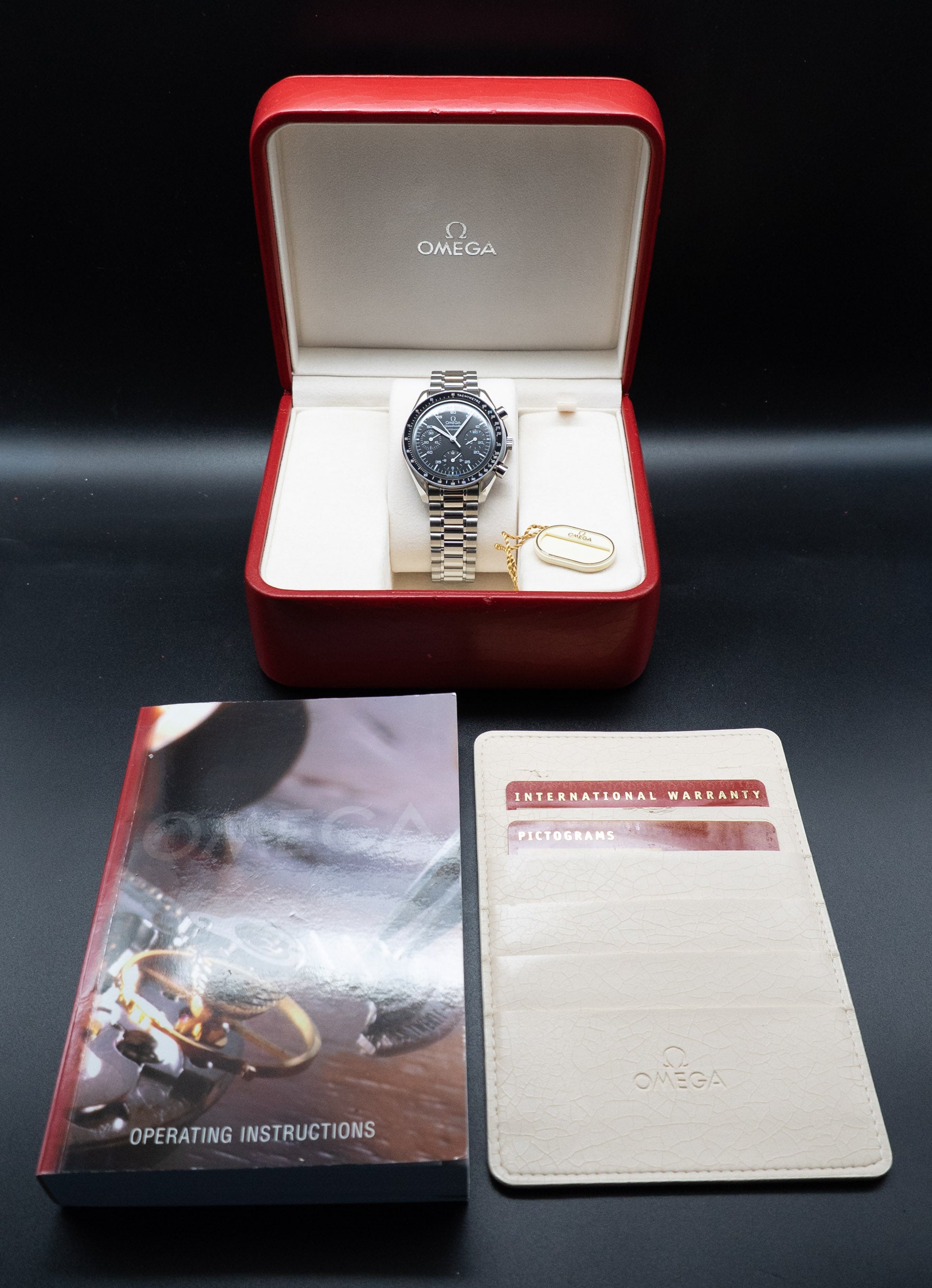 Omega Speedmaster Reduced 3510.50 Fullset 2001 Box+Papers