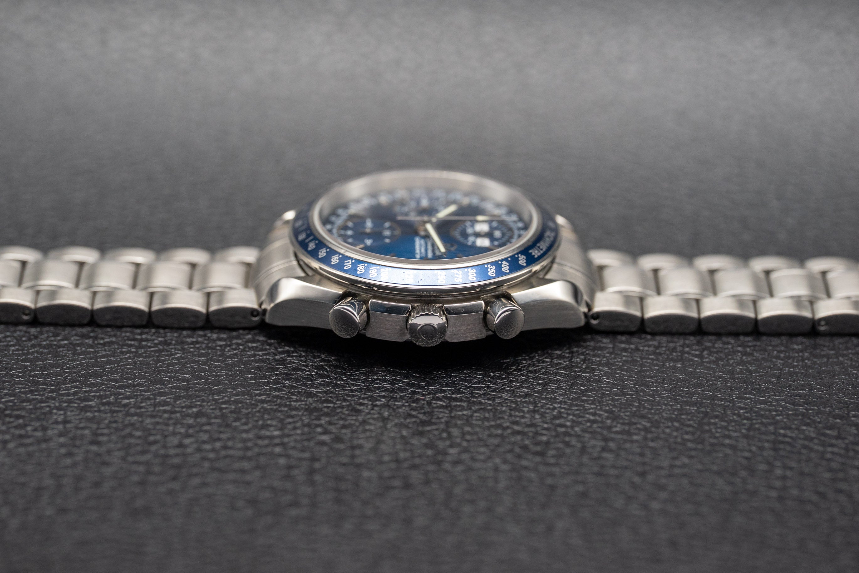Omega Speedmaster Triple Date 3222.80 Blue Dial 2007