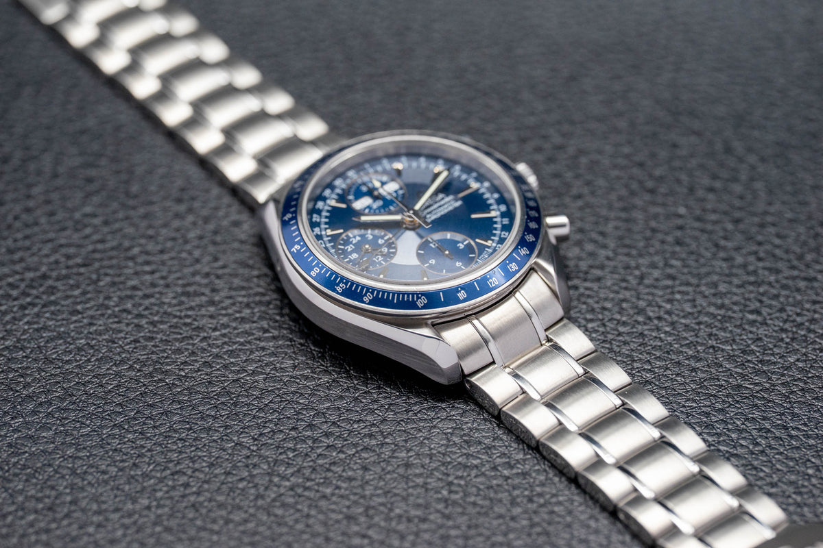 Omega Speedmaster Triple Date 3222.80 Blue Dial 2007