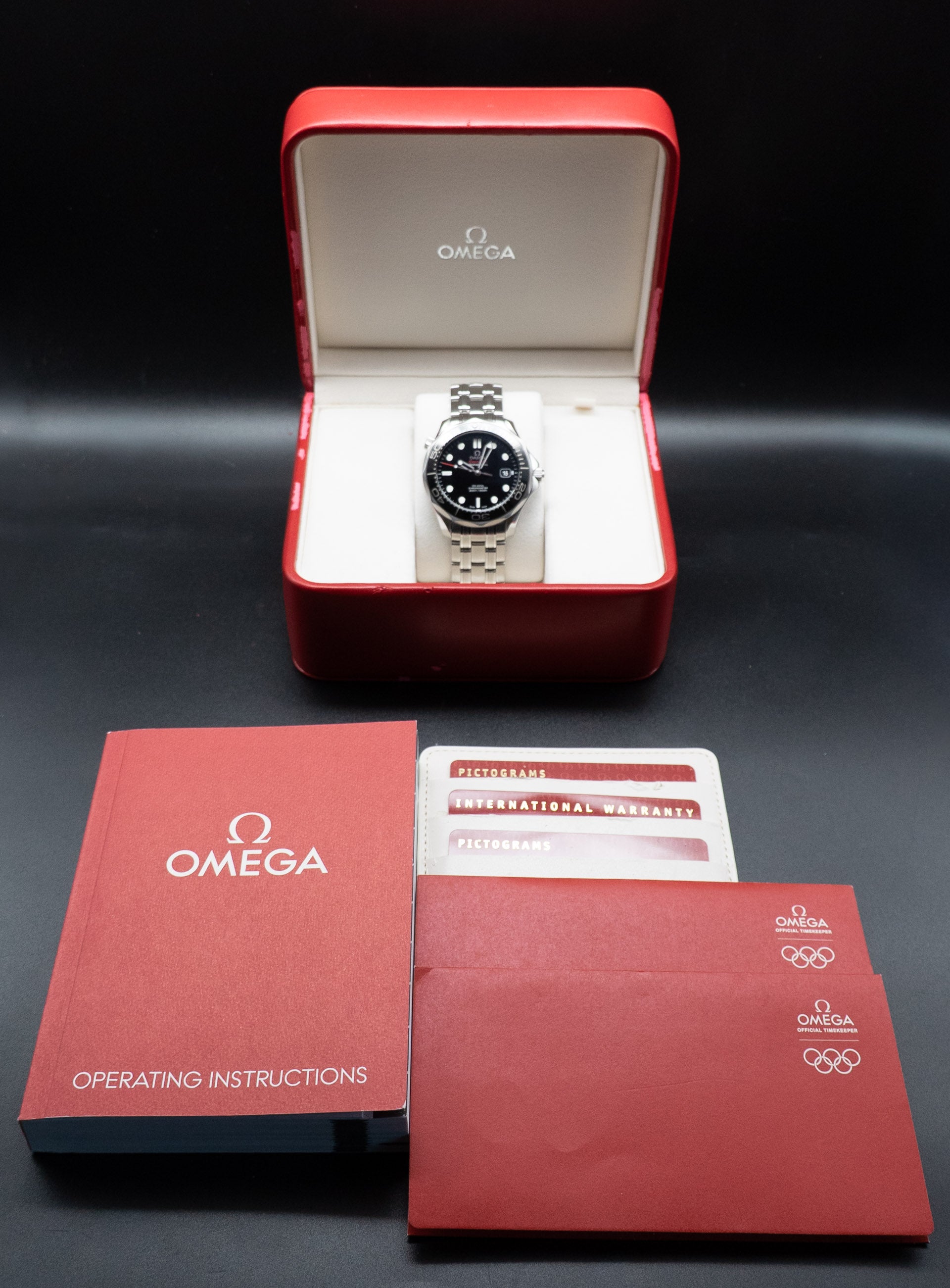 Omega Seamaster 300 212.30.41.20.01.003 Fullset 2016 Box+Papers