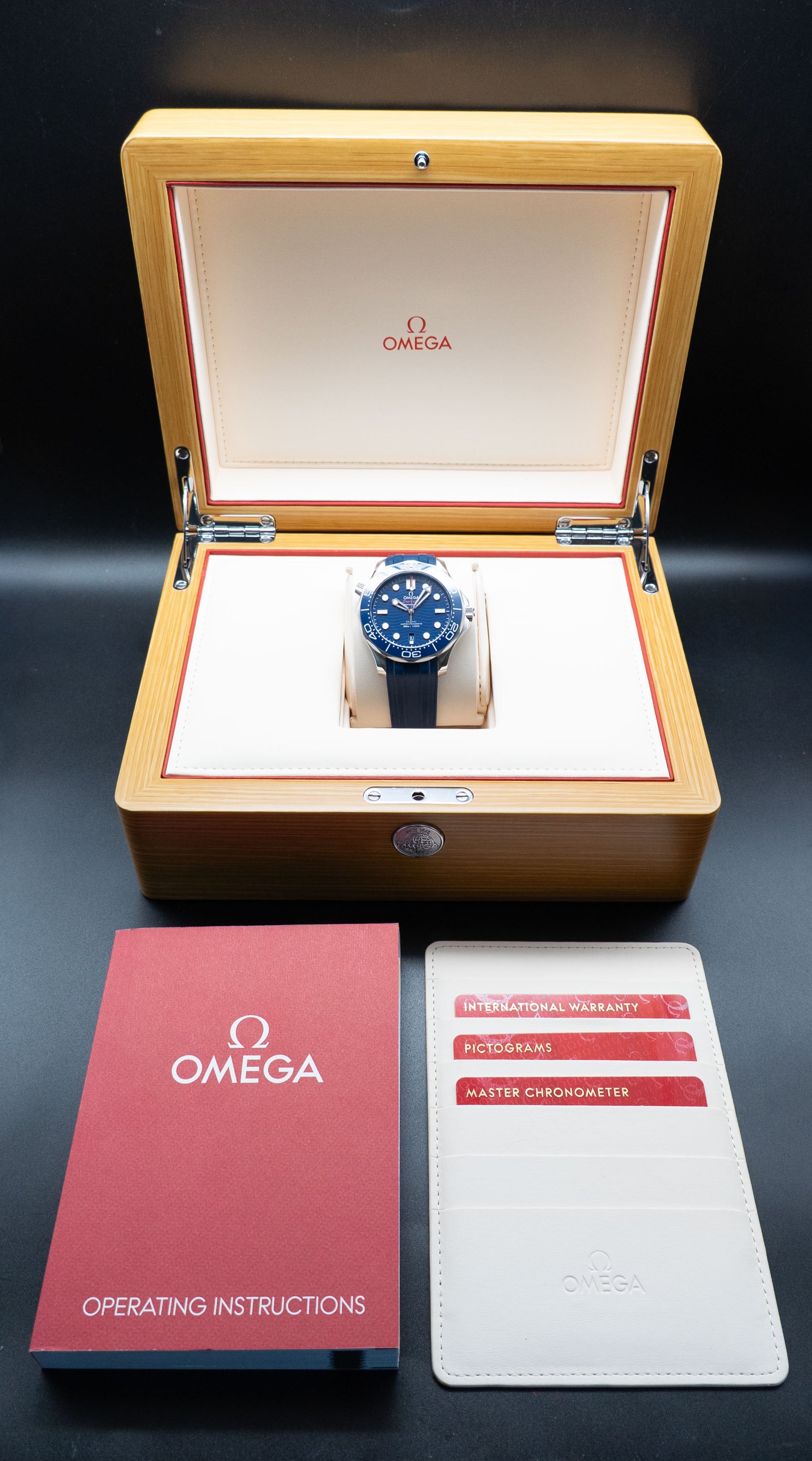 Omega Seamaster Diver 300 210.32.42.20.03.001 Fullset 2019 Box+Papers