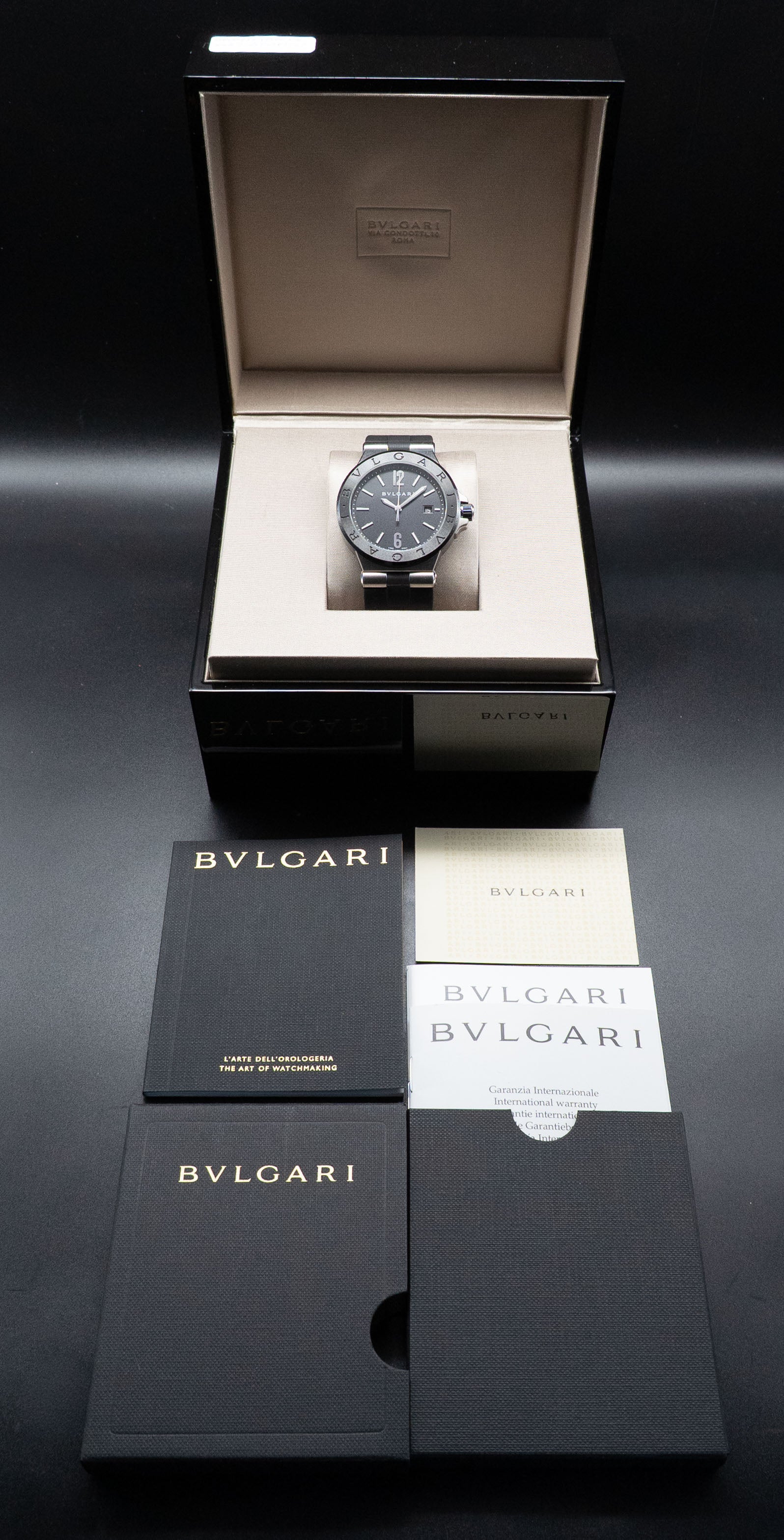 Bulgari Diagono DG42SC Fullset 2014 Box+Papers
