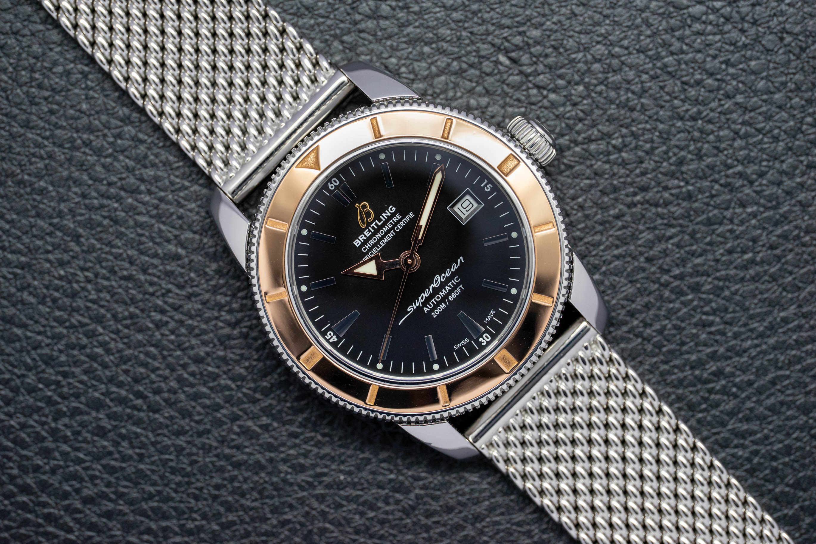 Breitling Superocean Heritage II B20 U17321 Black Dial 2012