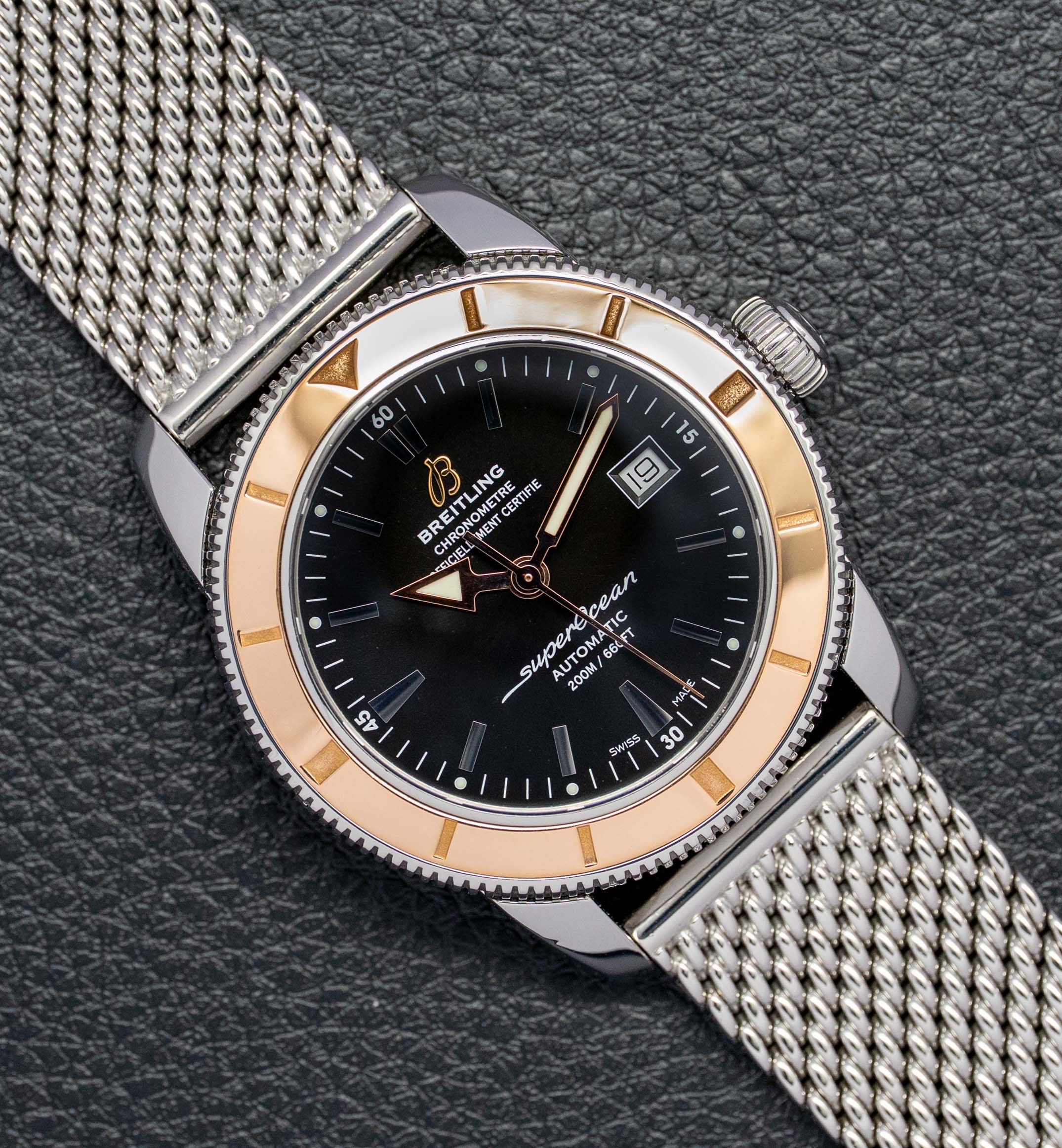 Breitling Superocean Heritage II B20 U17321 Black Dial 2012