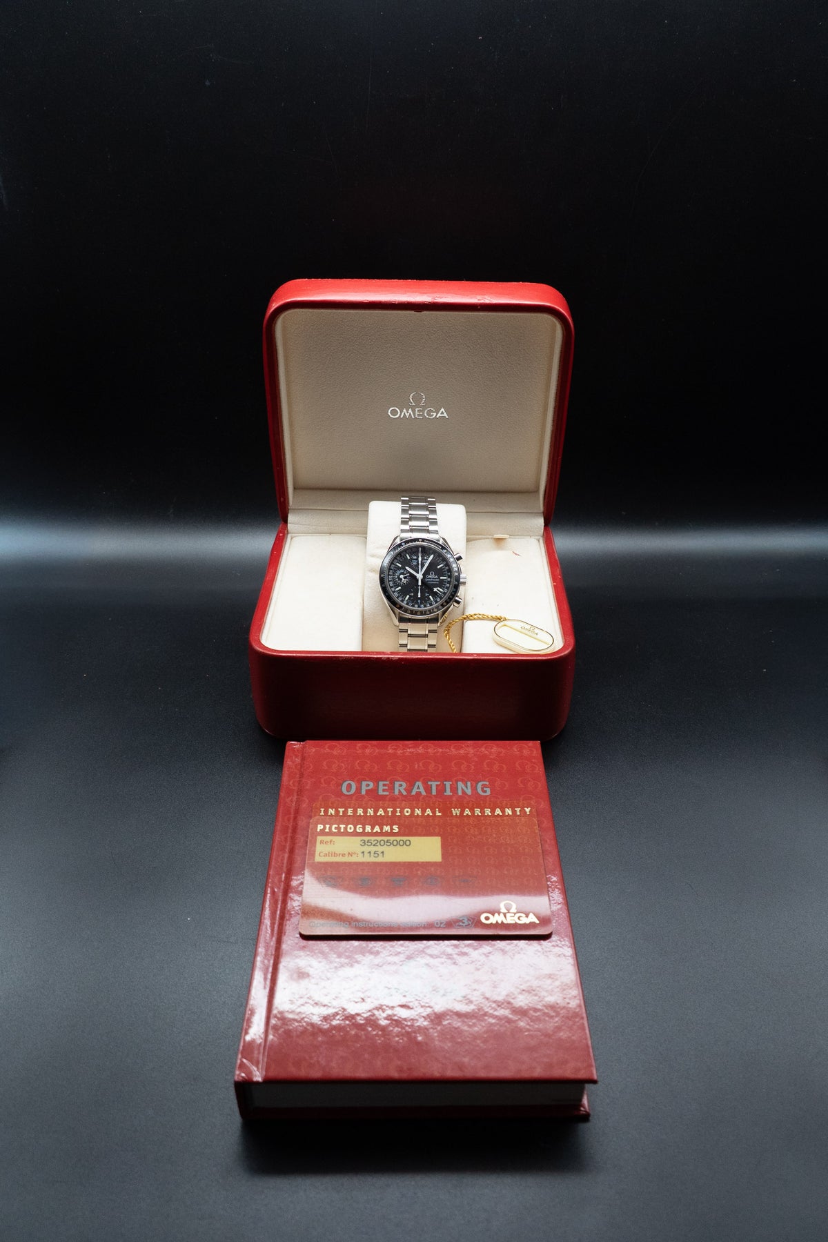 Omega Speedmaster Day Date 3520.50 Fullset 2001 Box+Papers