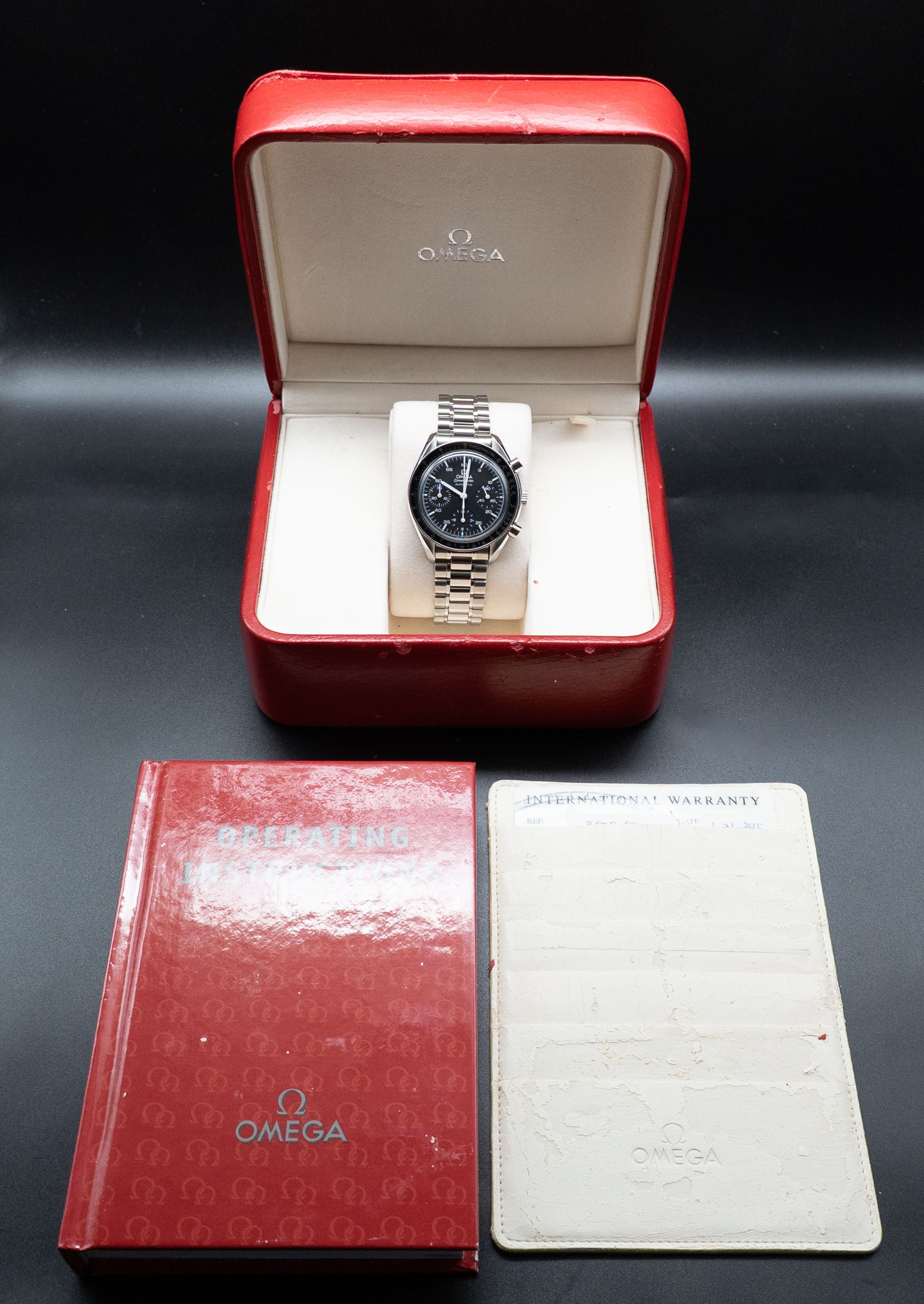 Omega Speedmaster Reduced 3510.50 Fullset 2000 Box+Papers