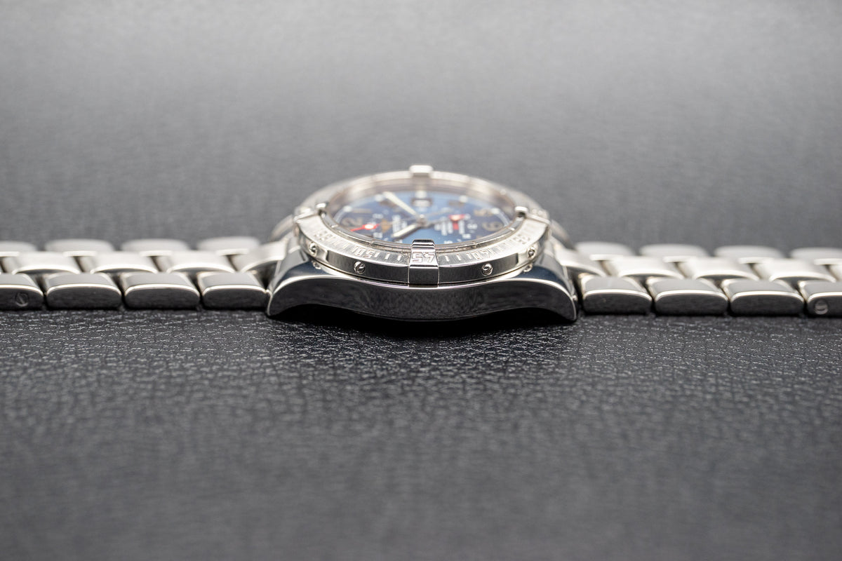 Breitling Colt GMT A32350 Blue Dial 2006 Box