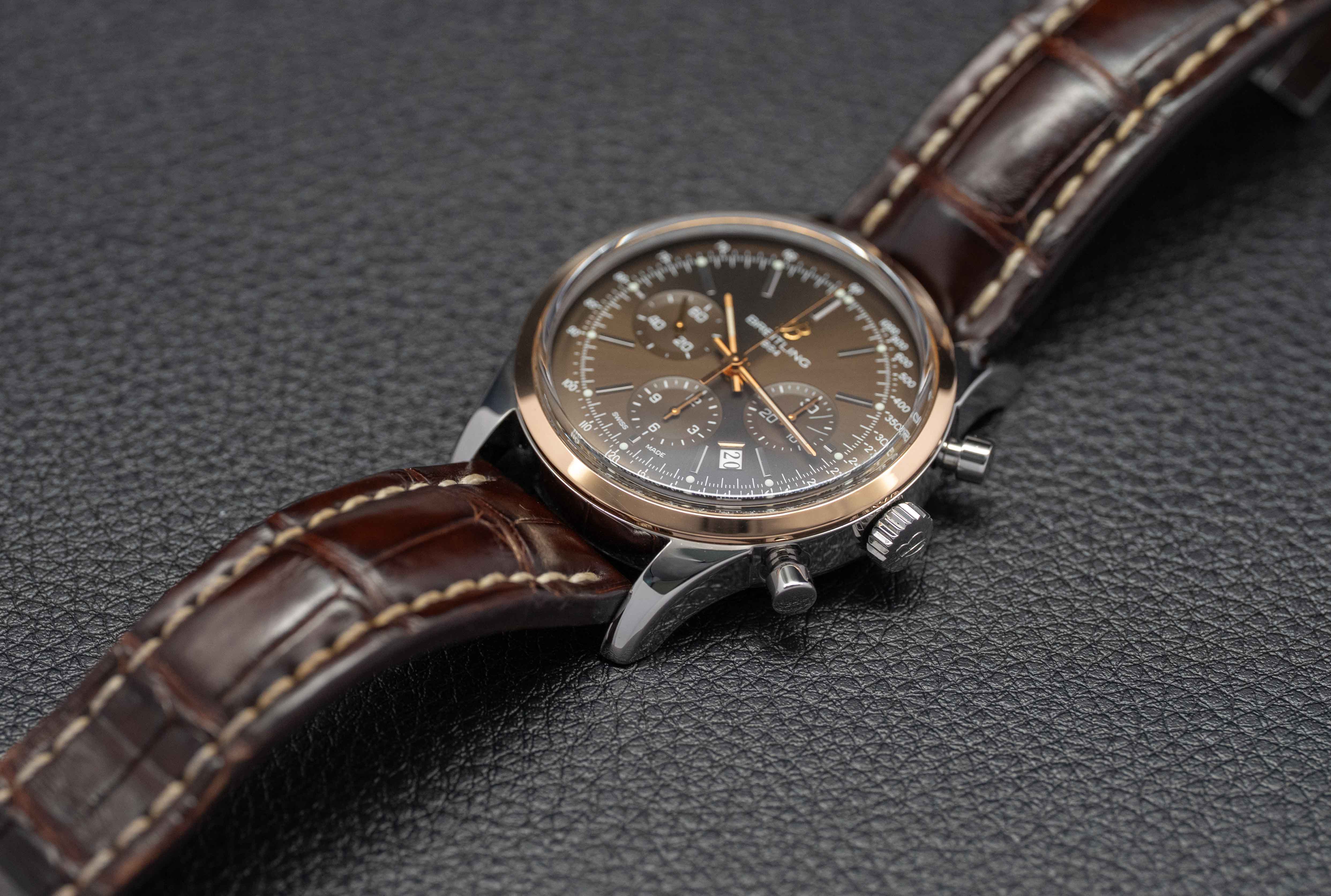 Breitling Transocean Chronograph 42 UB0152 Fullset 2013 Box+Papers