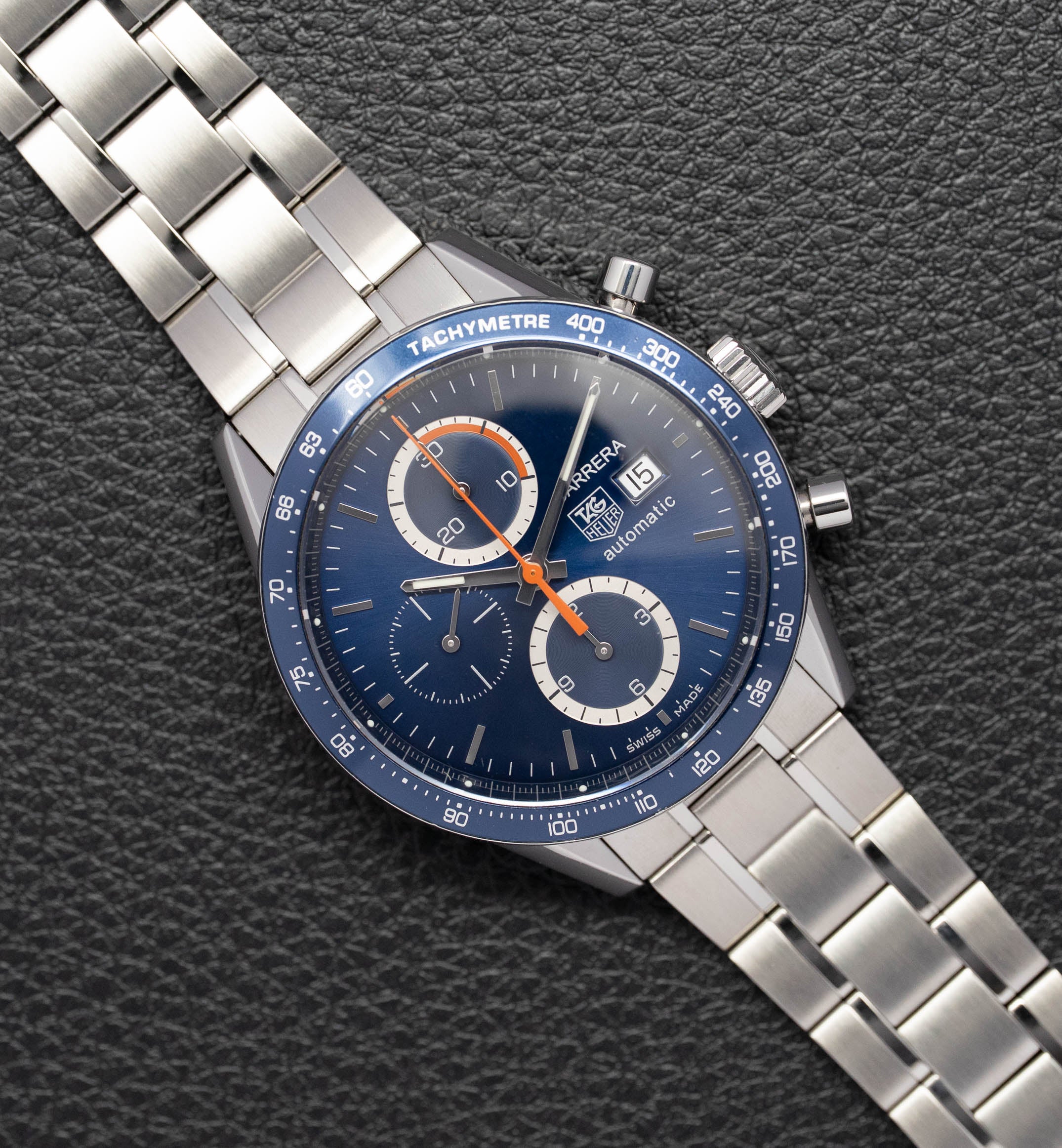 Tag Heuer Carrera Calibre 16 CV2015.BA0786 Fullset 2006 Box+Papers
