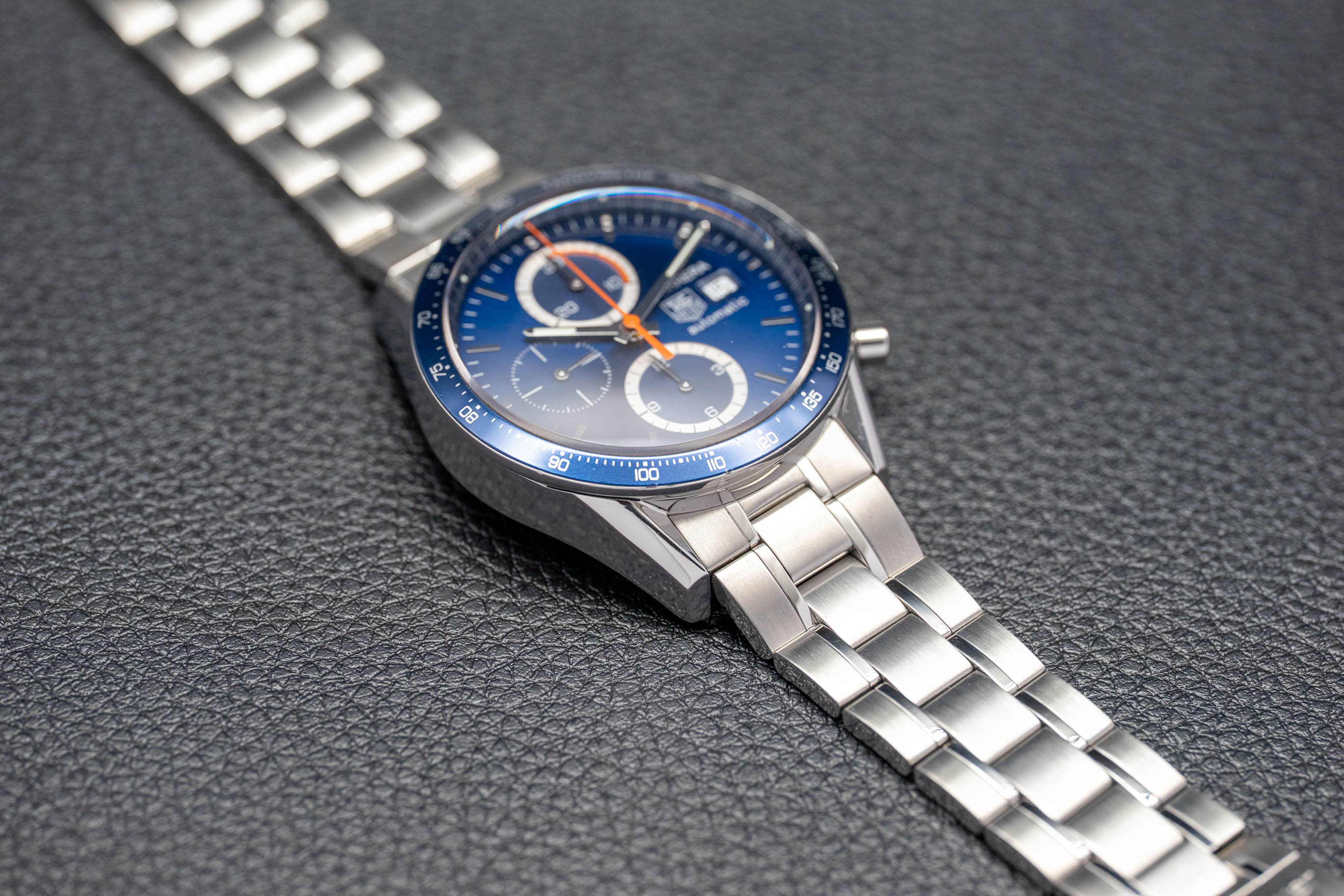 Tag Heuer Carrera Calibre 16 CV2015.BA0786 Fullset 2006 Box+Papers