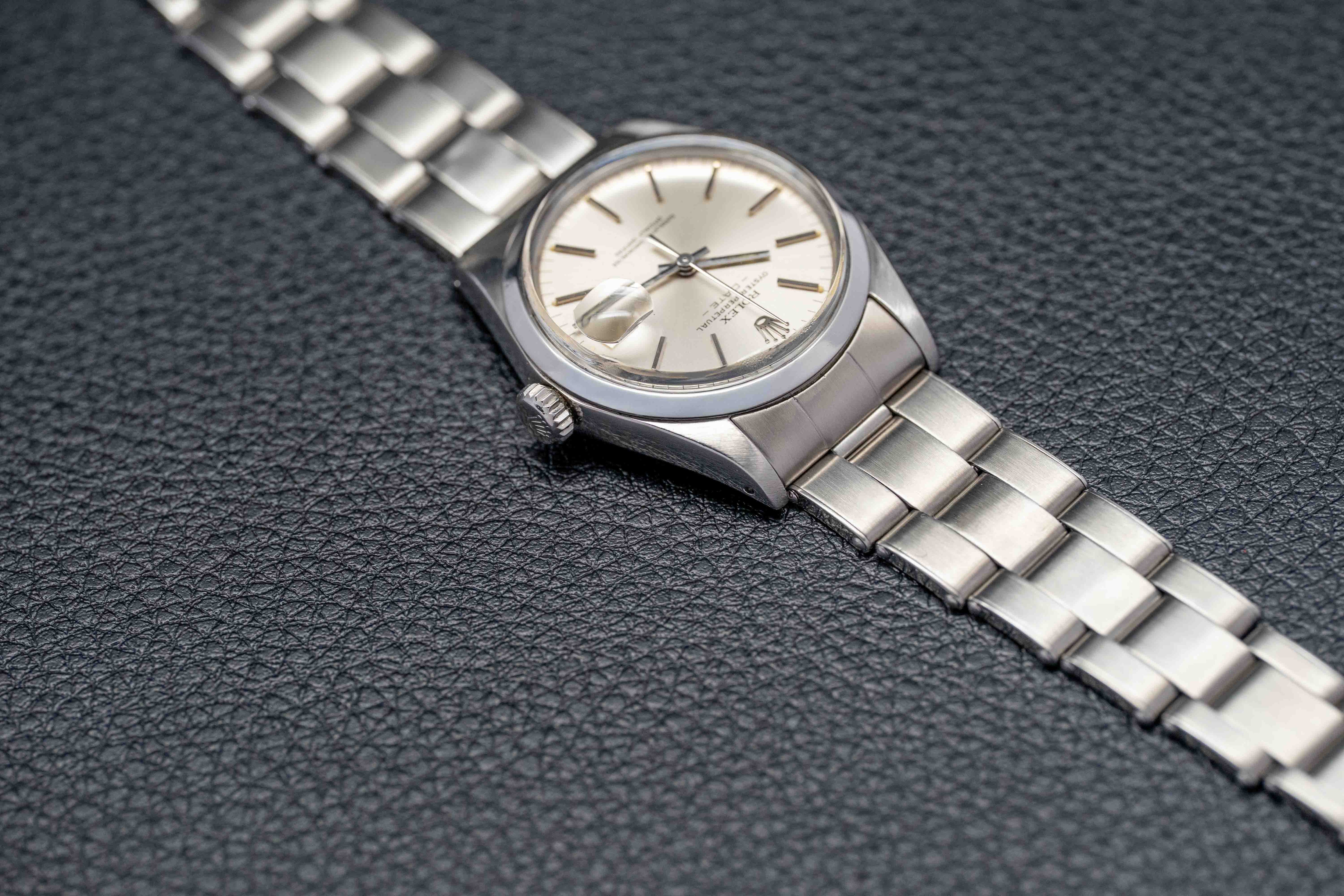 Rolex Date 1500 Silver Dial 1971