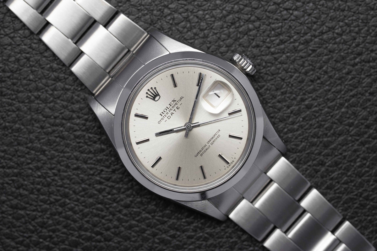Rolex Date 1500 Silver Dial 1970