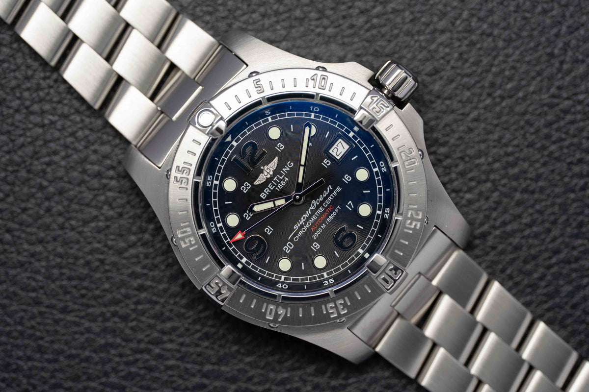 Breitling Superocean Steelfish A17390/A179B72PRS Fullset 2007 Box+Papers