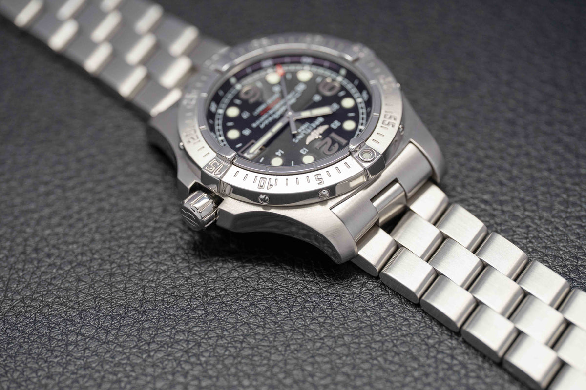 Breitling Superocean Steelfish A17390/A179B72PRS Fullset 2007 Box+Papers