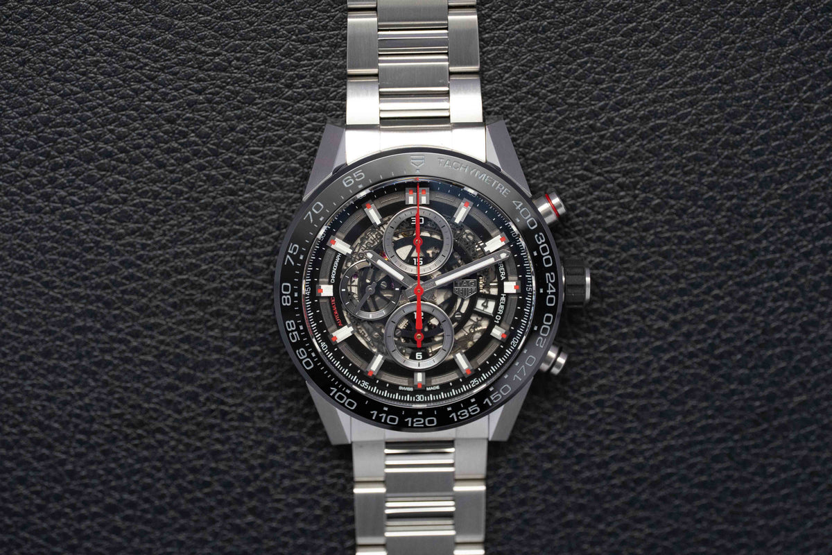 Tag Heuer Carrera Calibre Heuer 01 CAR2A1W.BA0703 Fullset 2017 Box+Papers