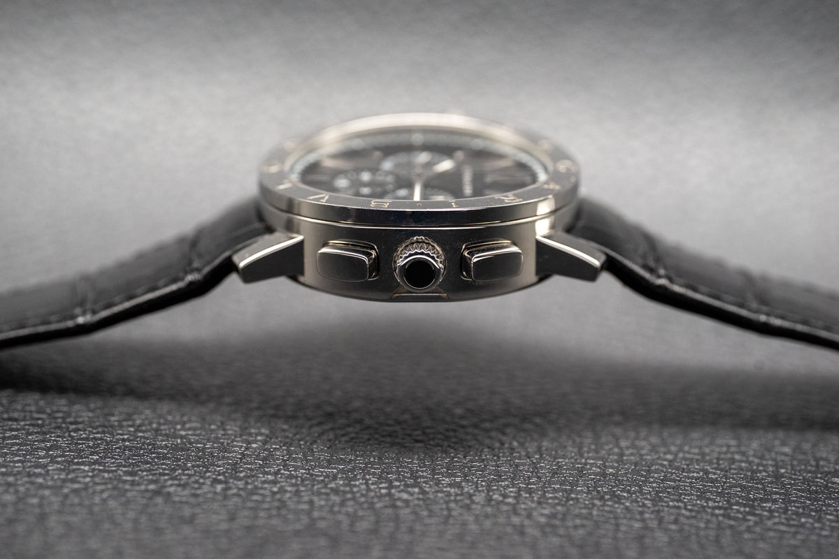 Bulgari Bulgari Chronograph BB41SCH Fullset 2019 Box+Papers